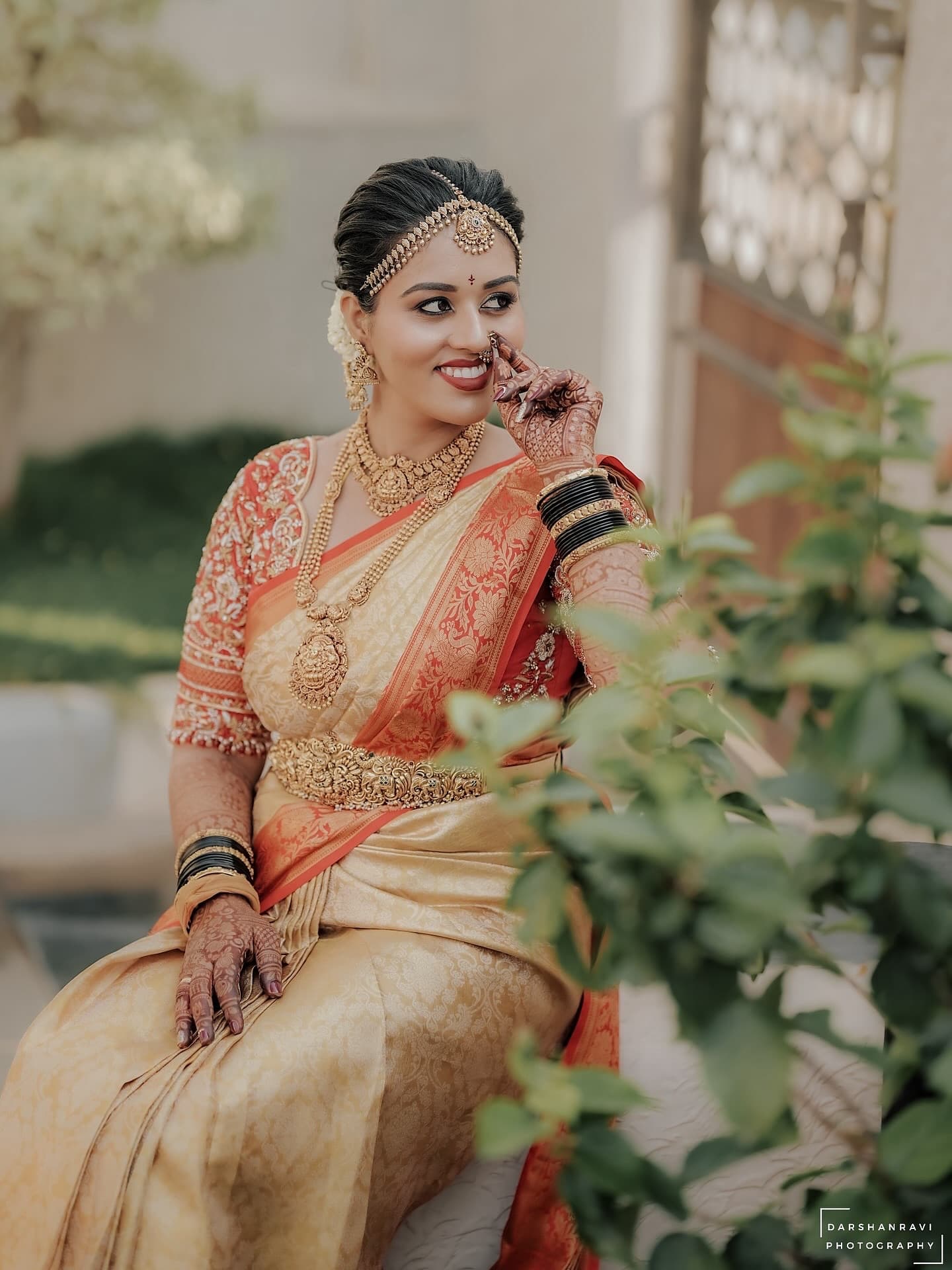 A still from a wedding film