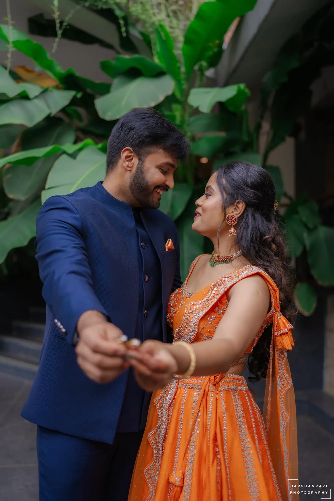 Abhinav & Dhanushree — photographed by Darshan Ravi Photography