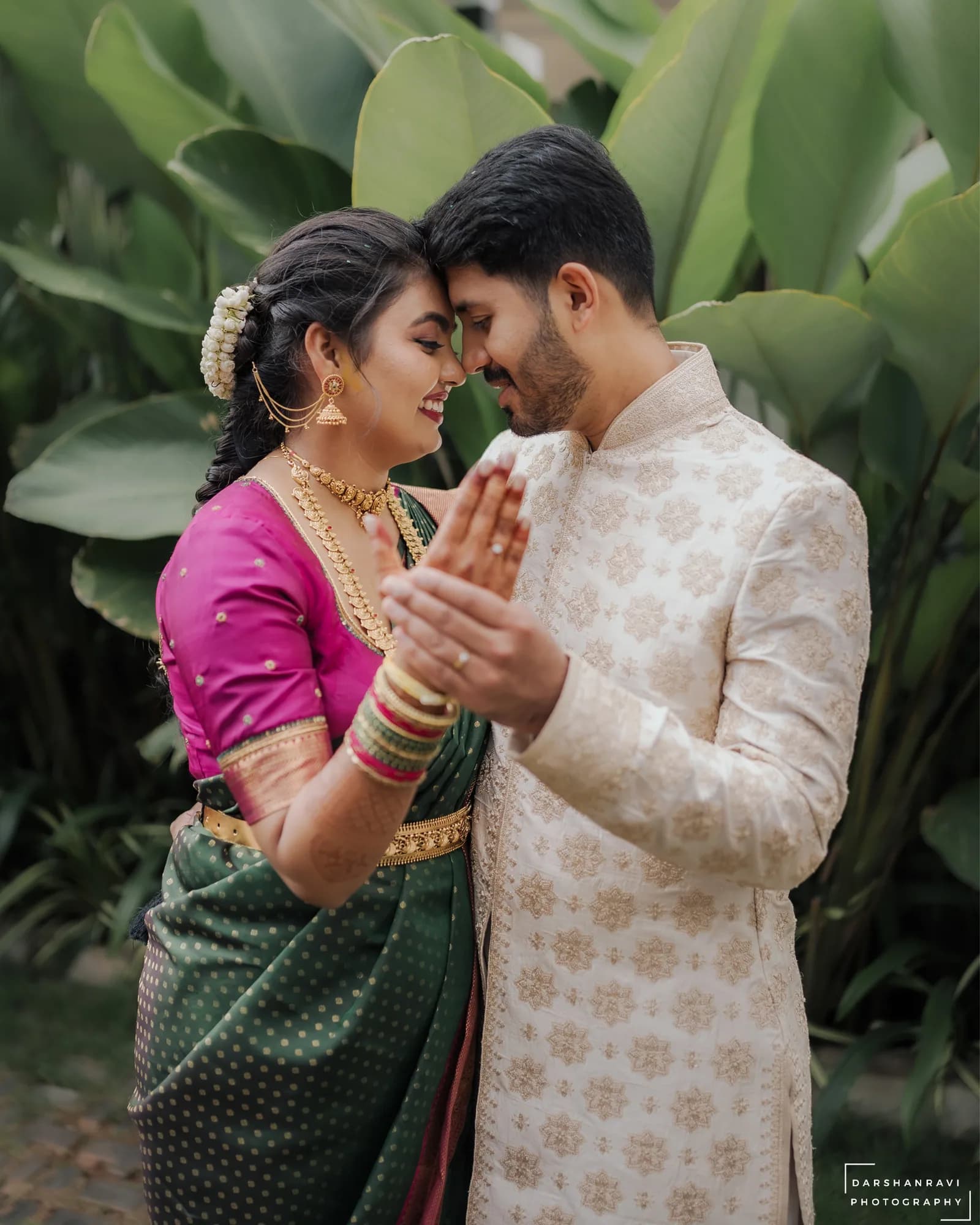 Chandan & Pragna — photographed by Darshan Ravi Photography