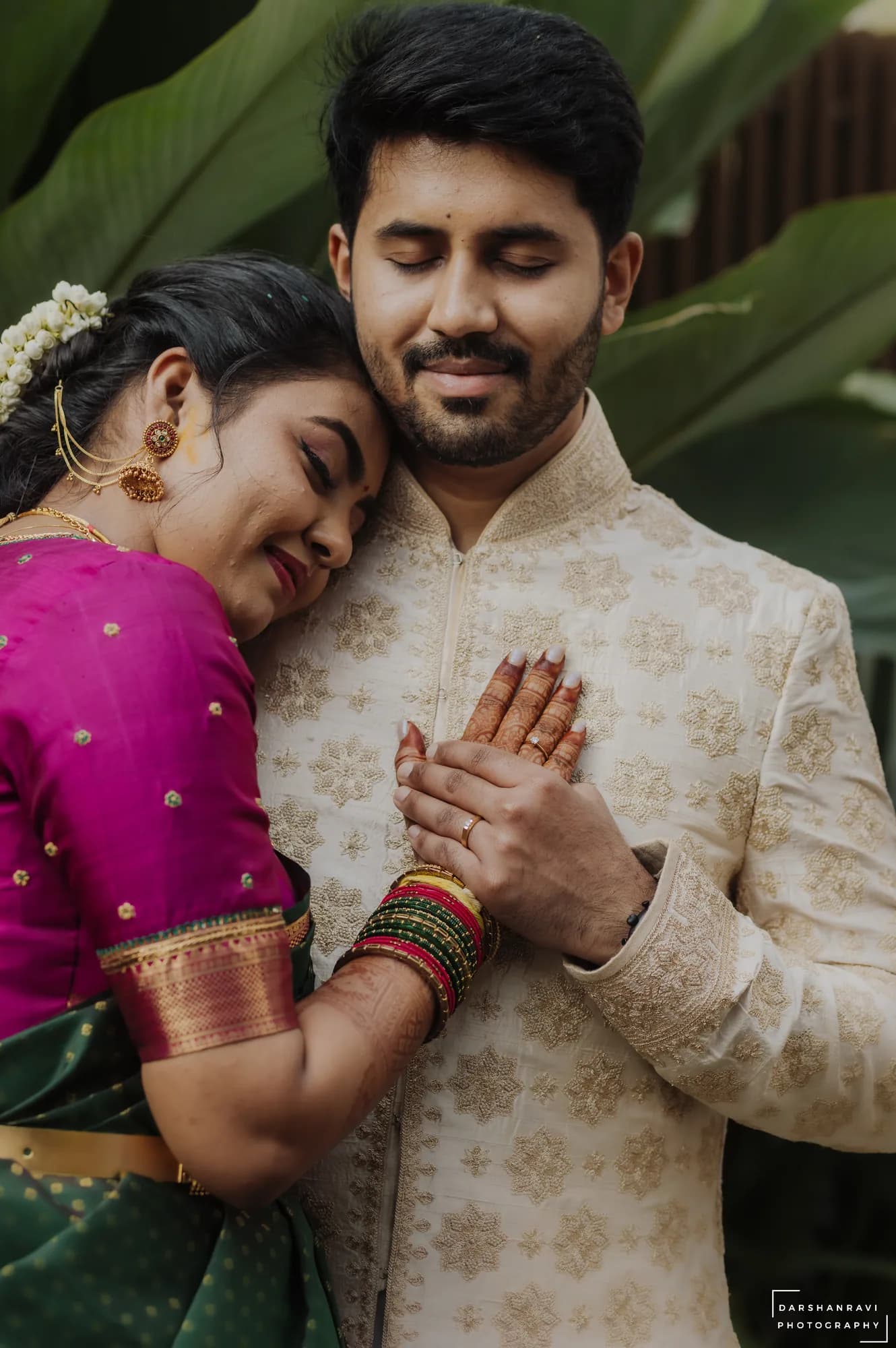 Chandan & Pragna — photographed by Darshan Ravi Photography