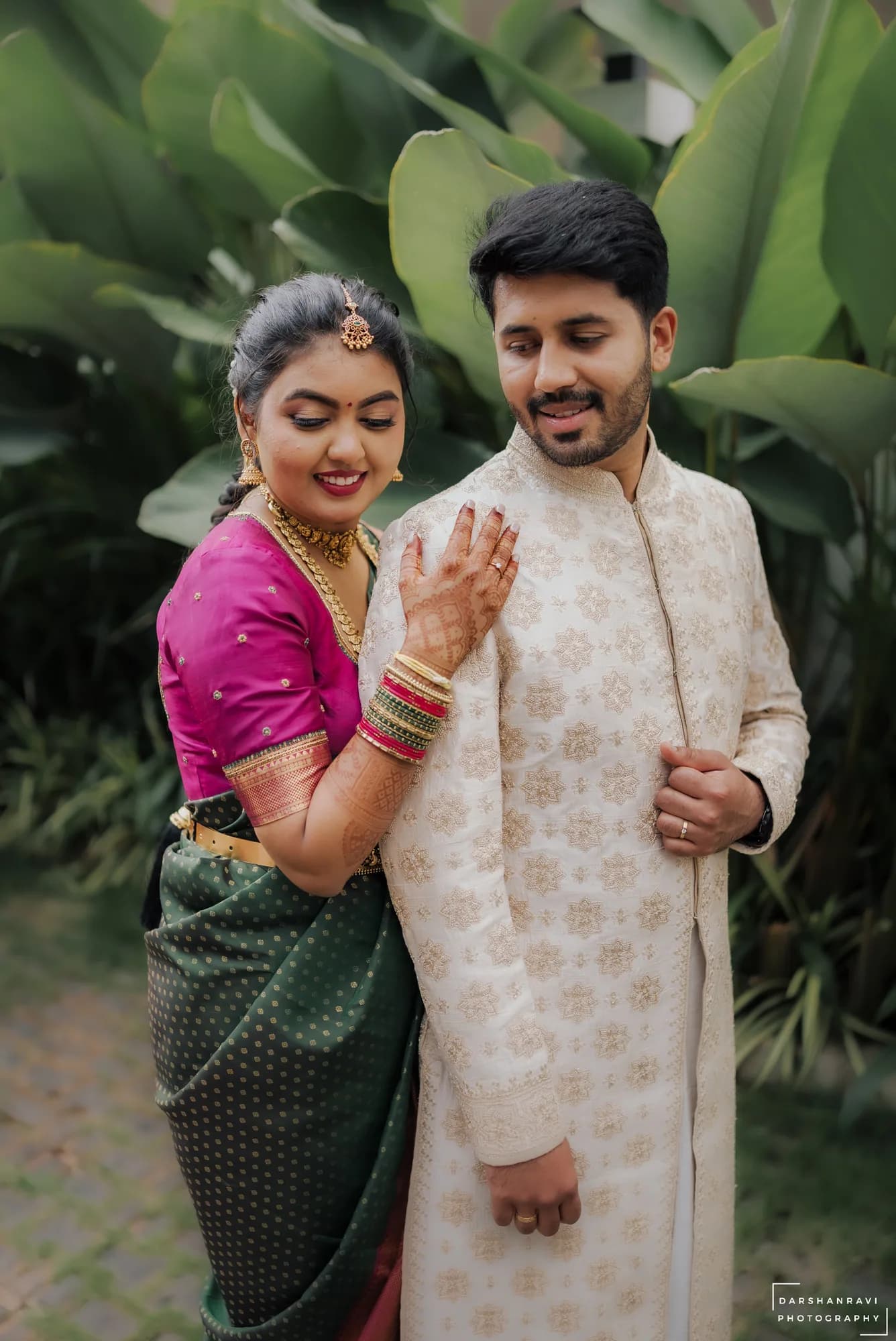 Chandan & Pragna — photographed by Darshan Ravi Photography