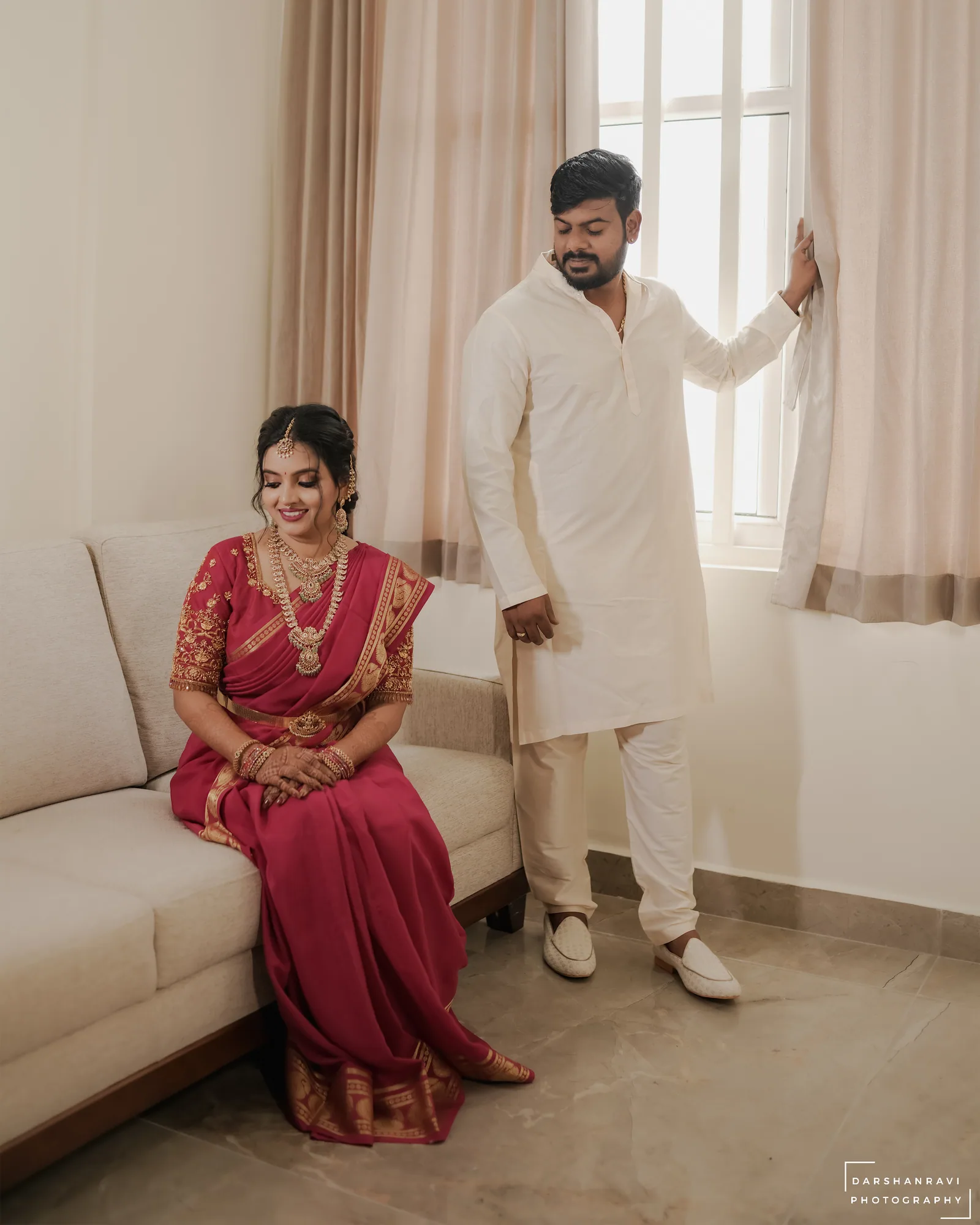 Jagan & Sushmitha — photographed by Darshan Ravi Photography