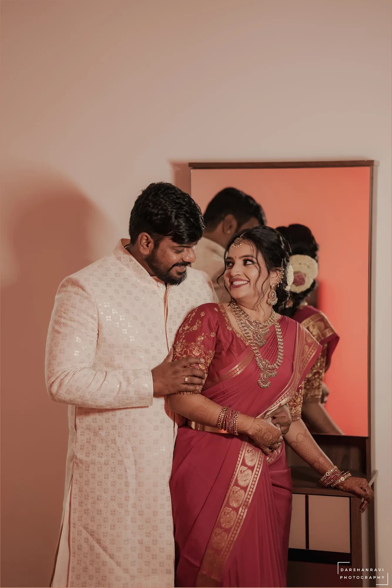 Jagan & Sushmitha — photographed by Darshan Ravi Photography