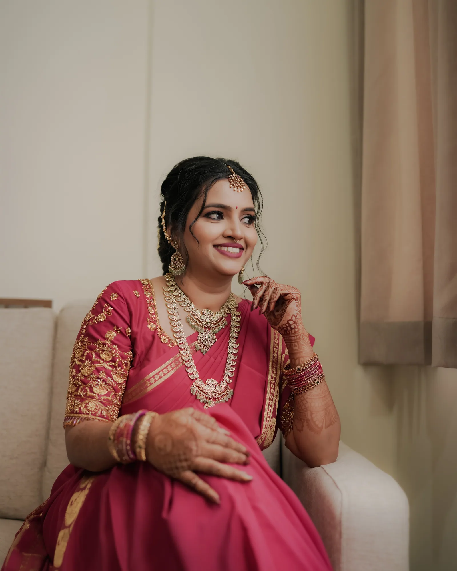 Jagan & Sushmitha — photographed by Darshan Ravi Photography