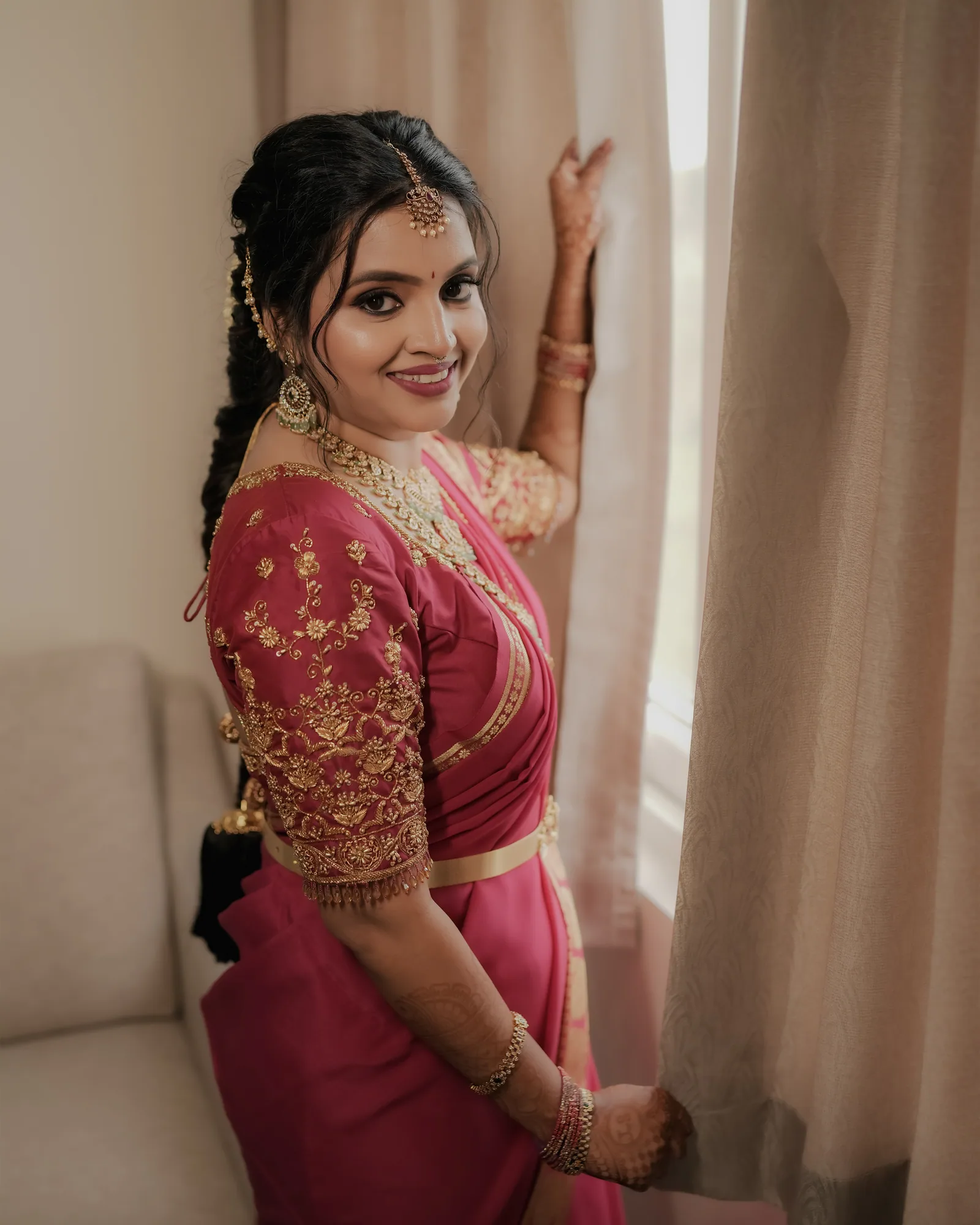 Jagan & Sushmitha — photographed by Darshan Ravi Photography