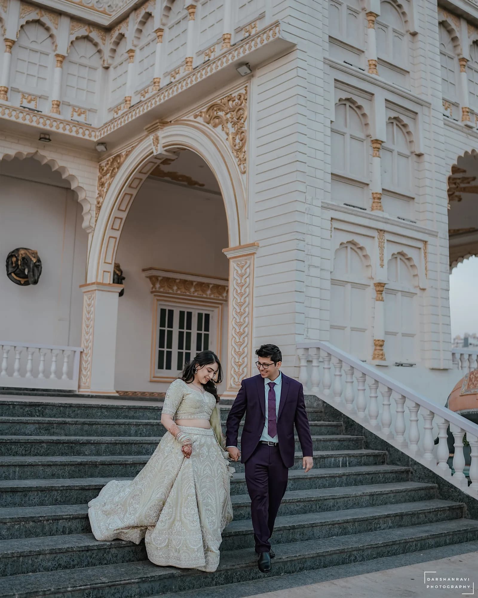 Pankhuri & Ravi — photographed by Darshan Ravi Photography