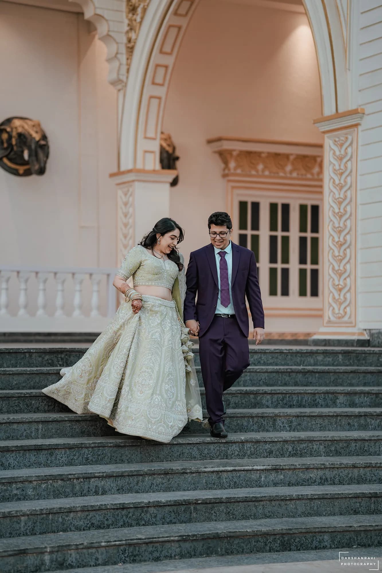 Pankhuri & Ravi — photographed by Darshan Ravi Photography