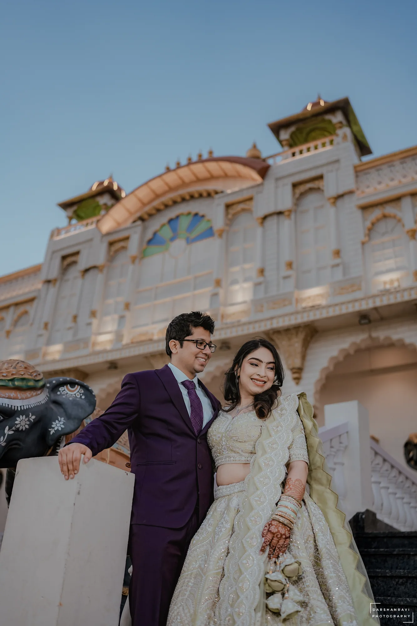 Pankhuri & Ravi — photographed by Darshan Ravi Photography