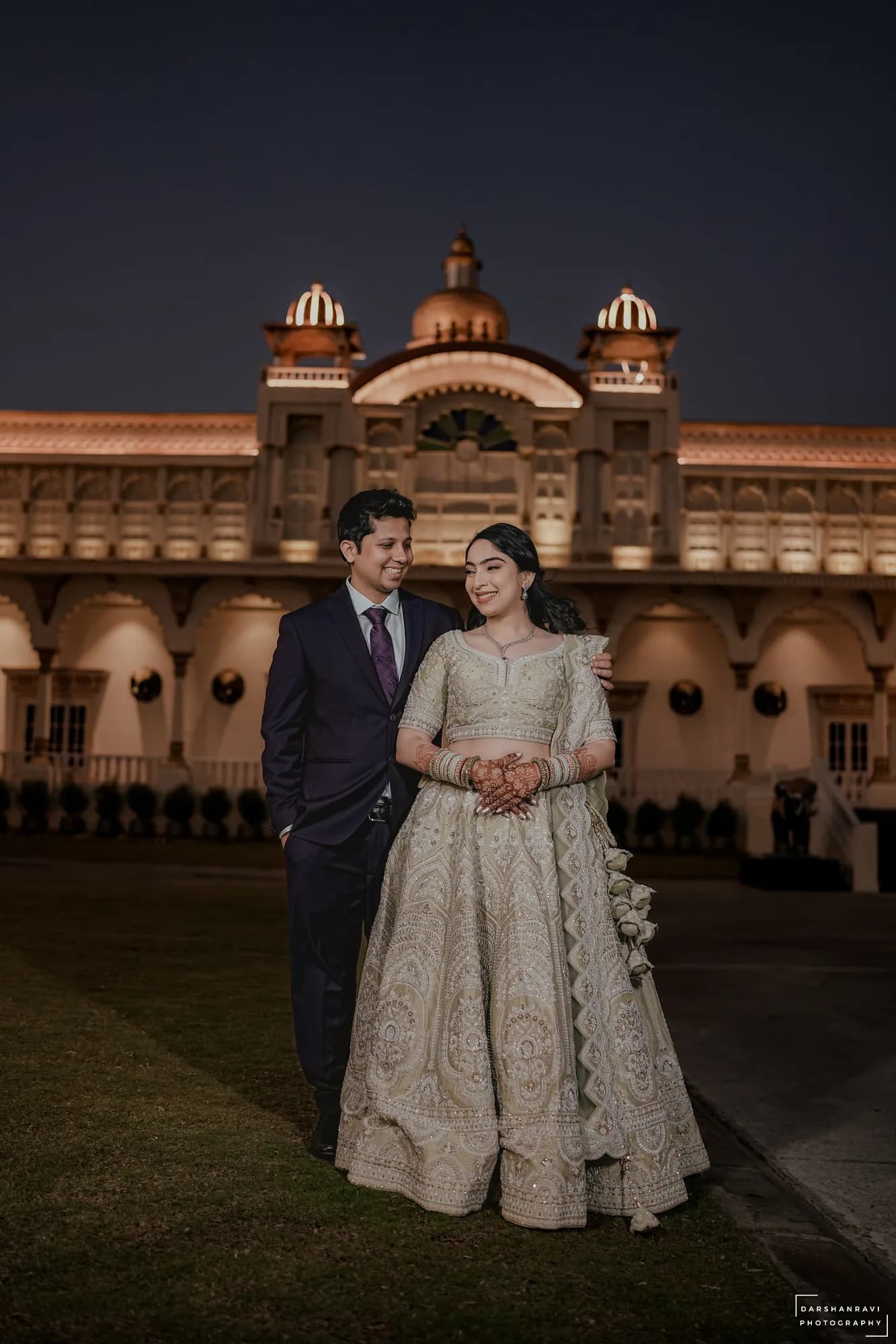 Pankhuri & Ravi — photographed by Darshan Ravi Photography