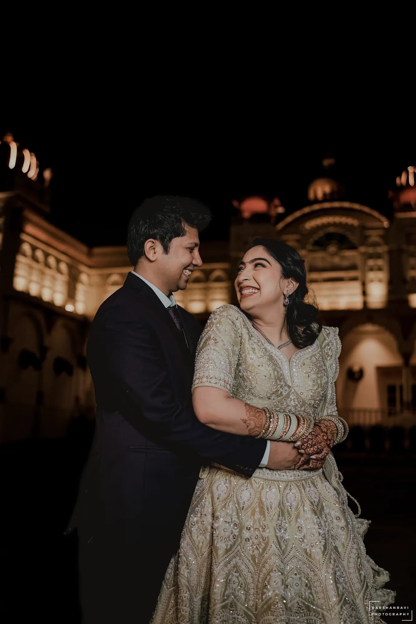 Pankhuri & Ravi — photographed by Darshan Ravi Photography