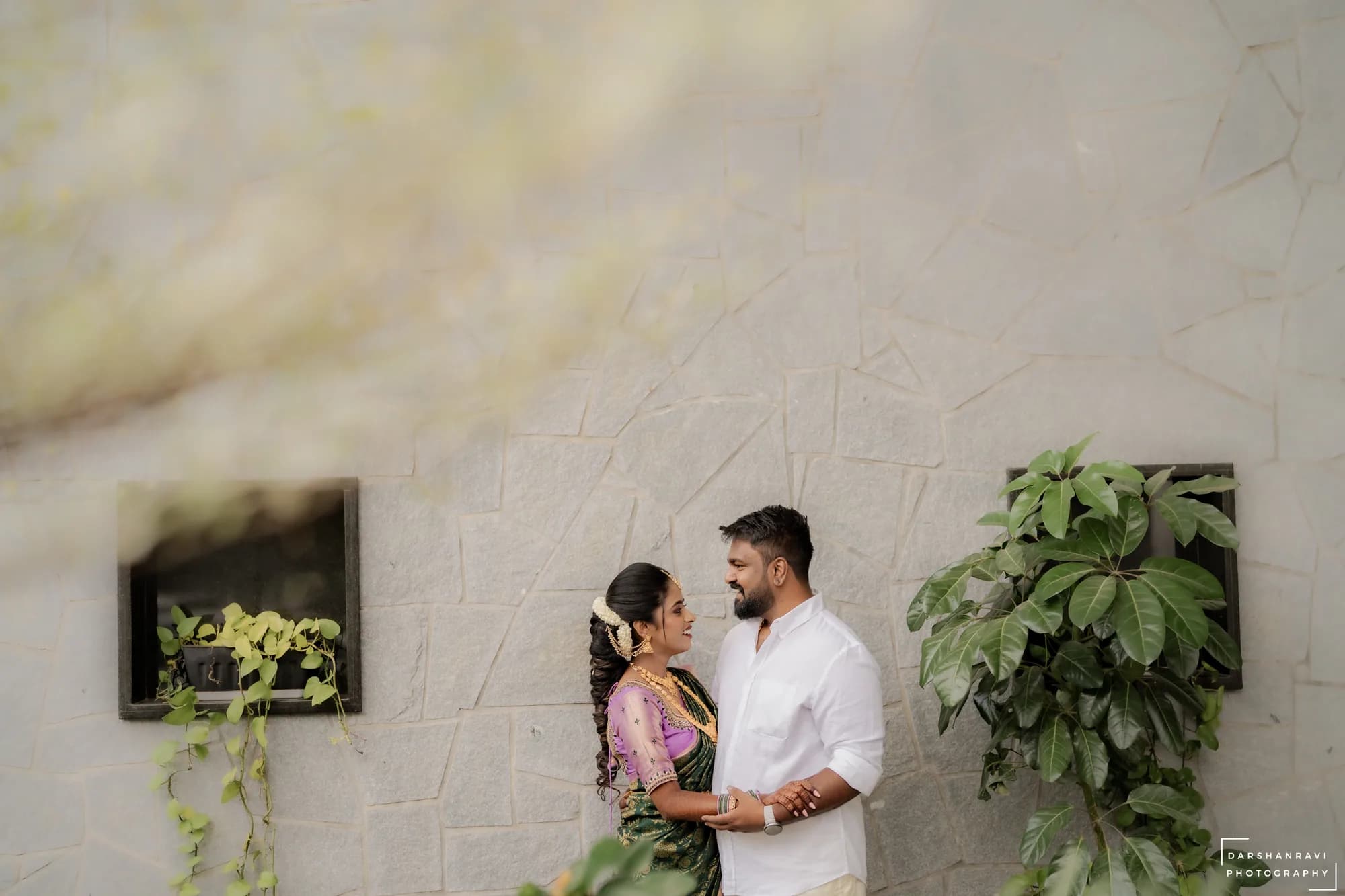 Prateeksha & Vinod — photographed by Darshan Ravi Photography