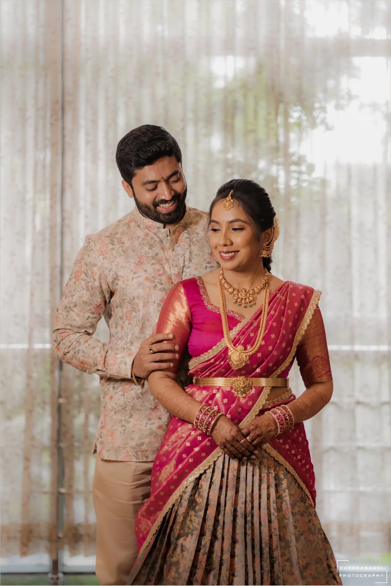 Rakshitha & Kiran — photographed by Darshan Ravi Photography