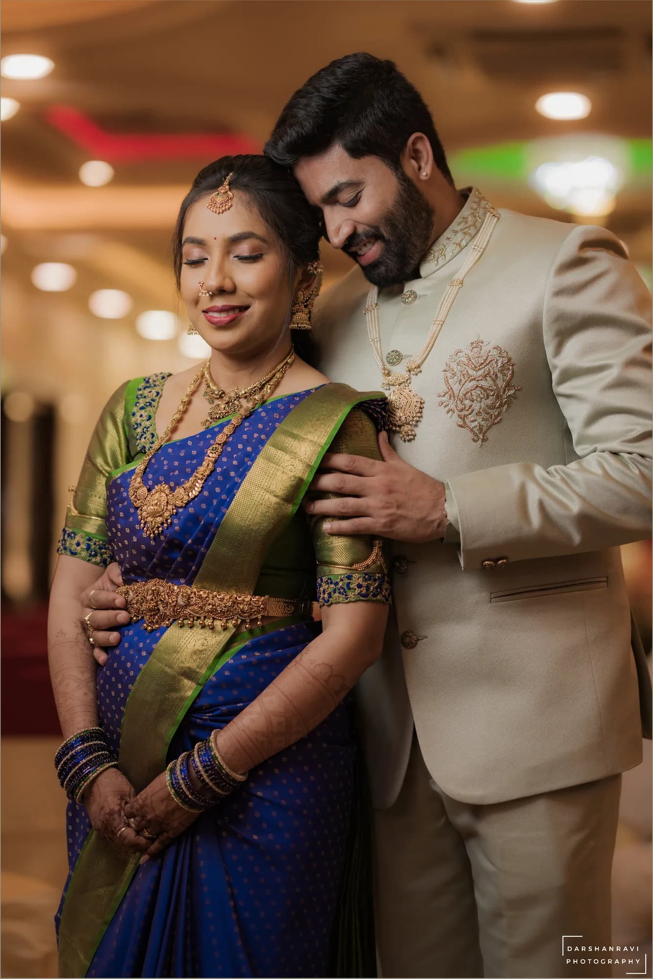 Rakshitha & Kiran — photographed by Darshan Ravi Photography