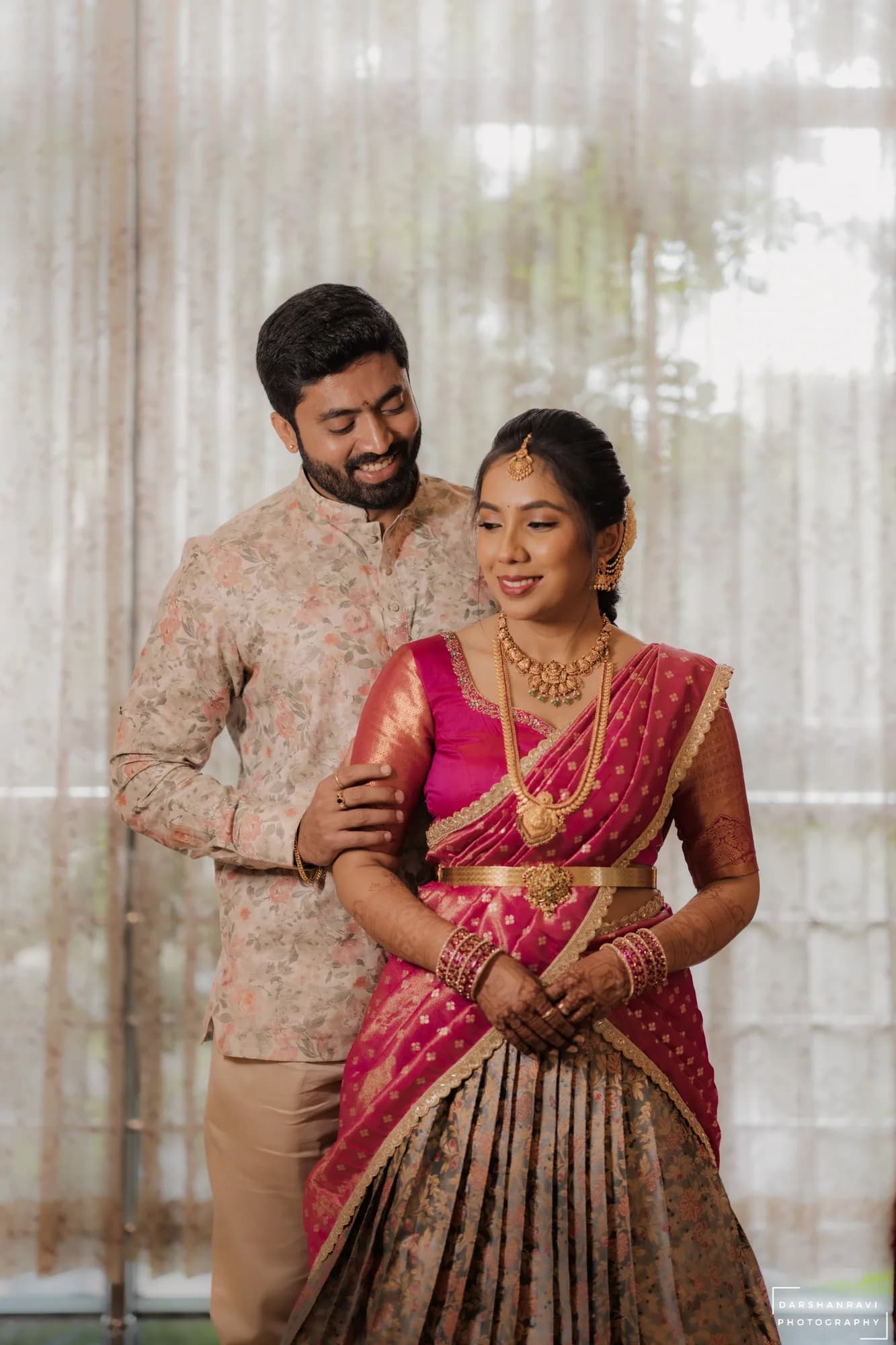 Rakshitha & Kiran — photographed by Darshan Ravi Photography