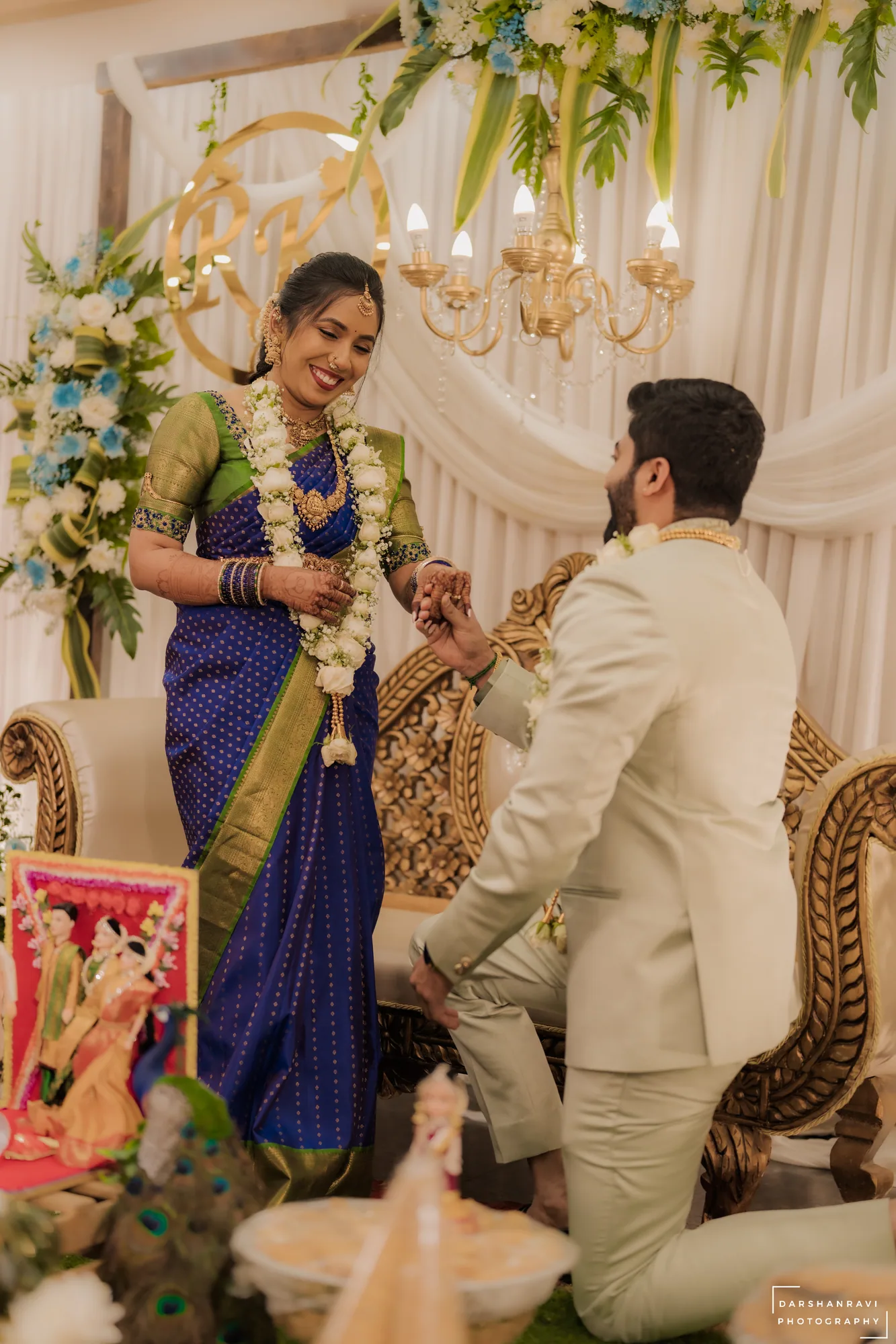 Rakshitha & Kiran — photographed by Darshan Ravi Photography