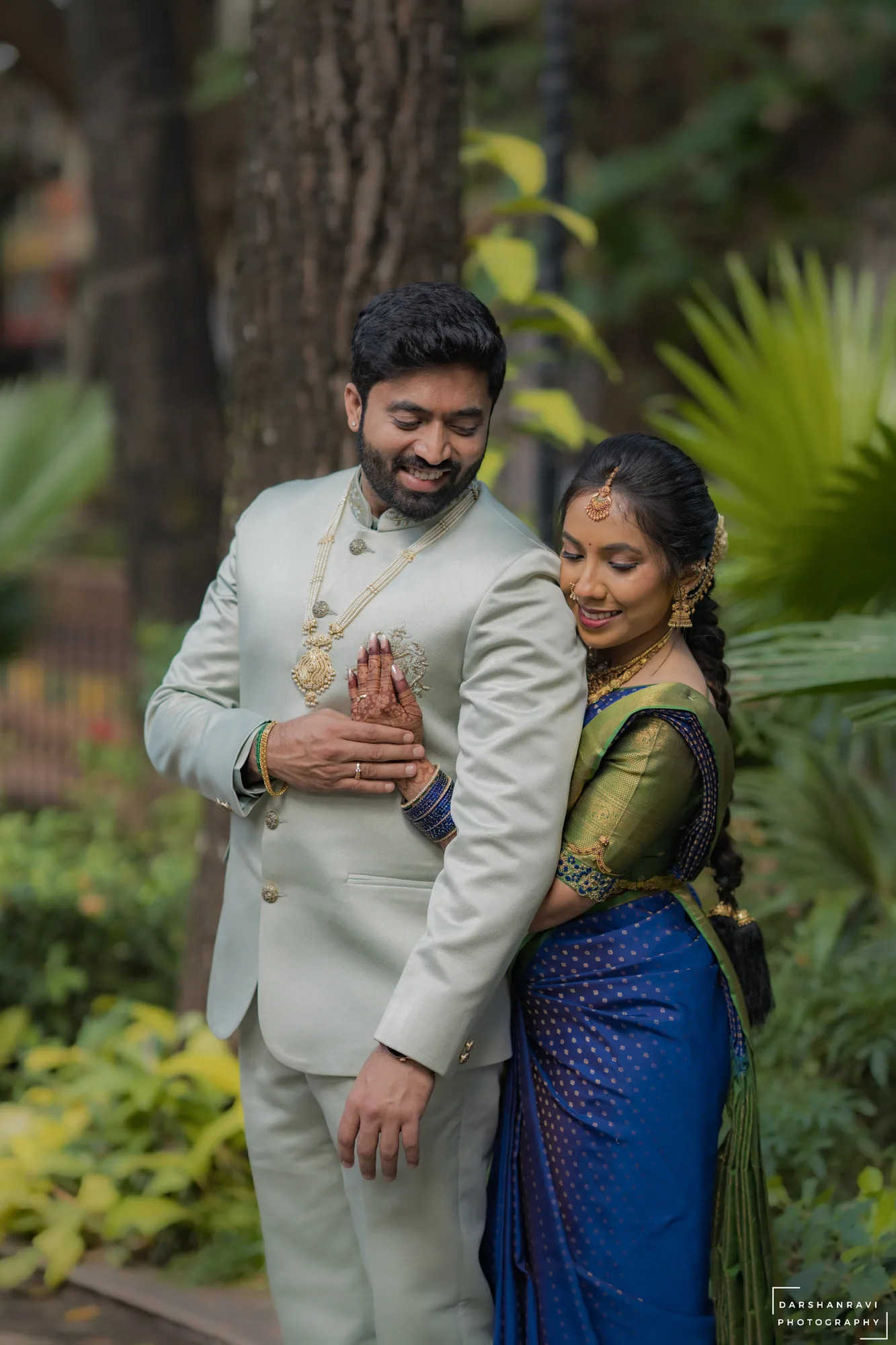 Rakshitha & Kiran — photographed by Darshan Ravi Photography