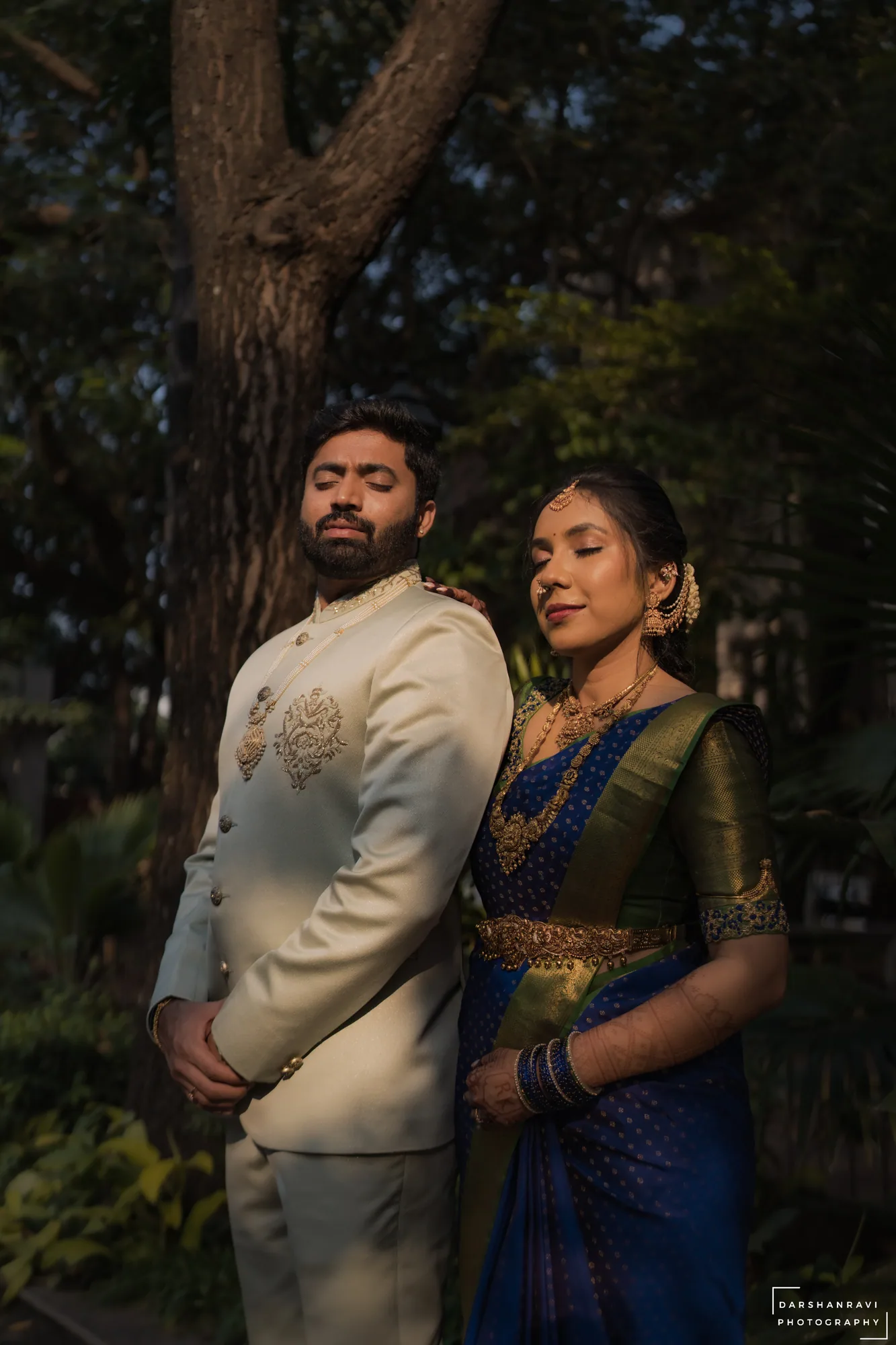 Rakshitha & Kiran — photographed by Darshan Ravi Photography