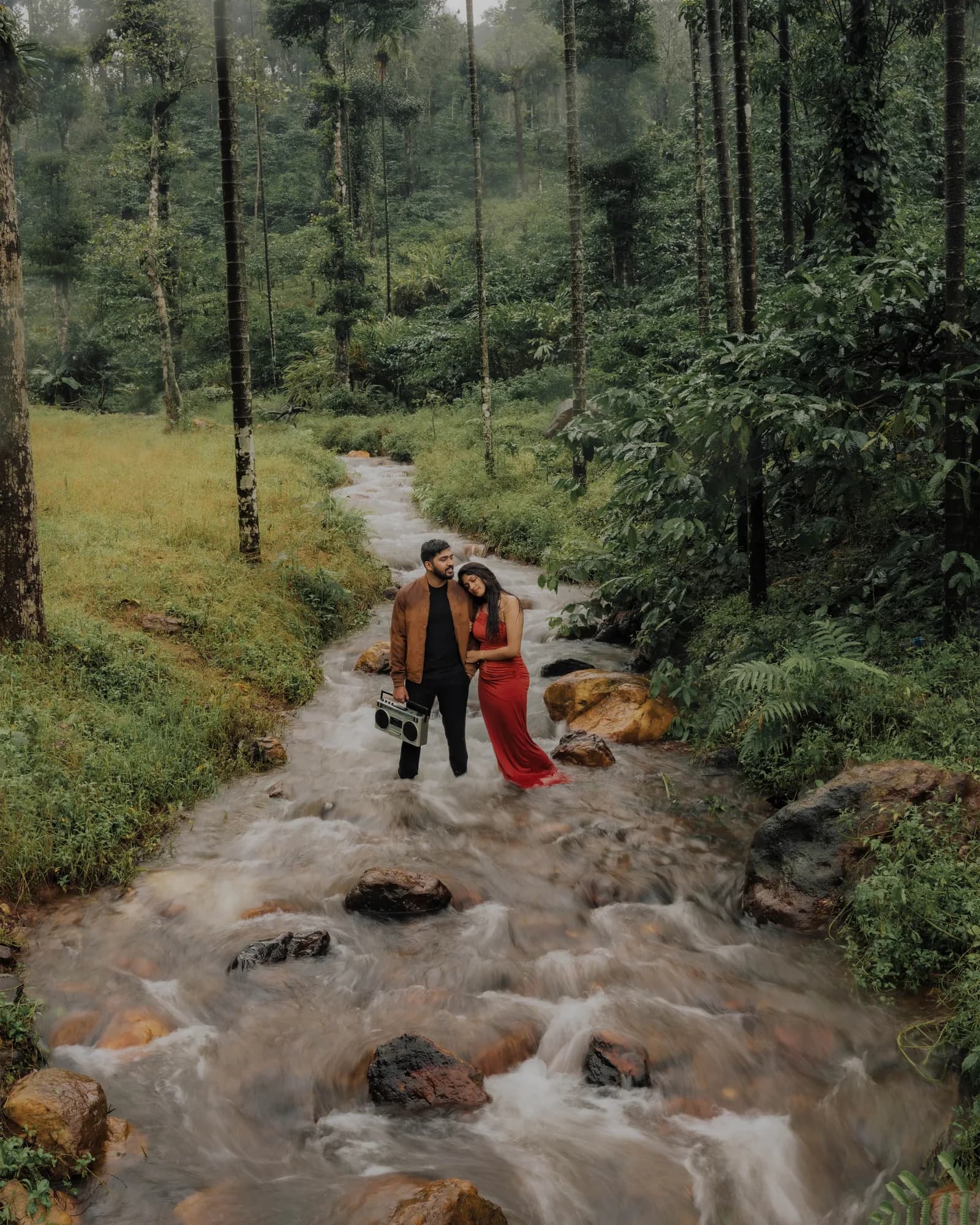 Aishwarya & Gnanesh — photographed by Darshan Ravi Photography