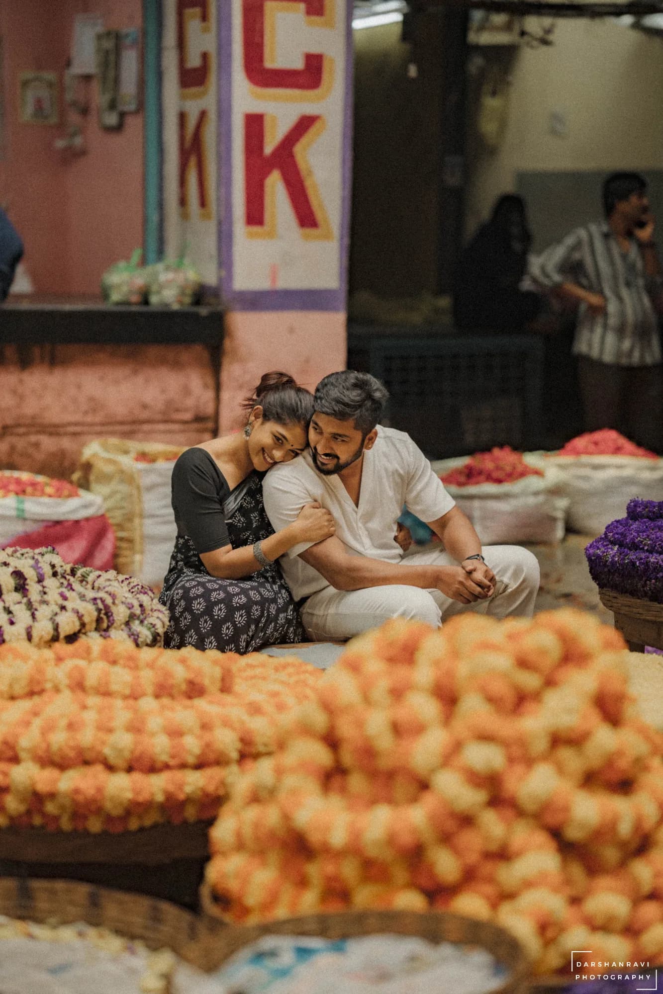 Aishwarya & Gnanesh — photographed by Darshan Ravi Photography