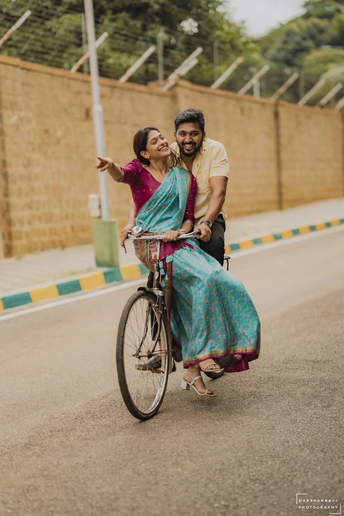 Aishwarya & Gnanesh — photographed by Darshan Ravi Photography