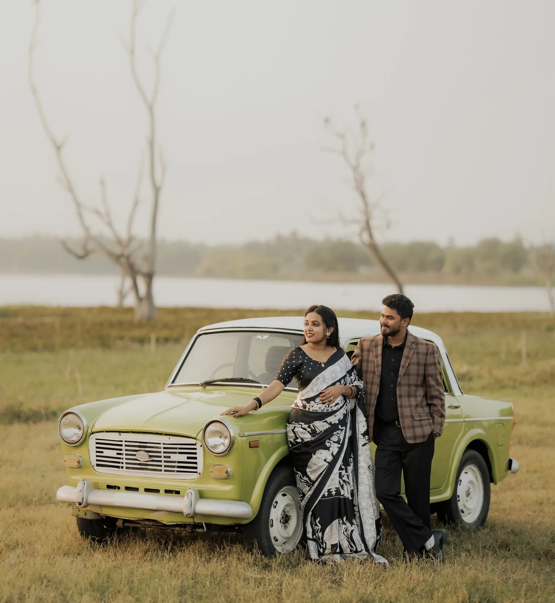 Dhanush & Divya — photographed by Darshan Ravi Photography