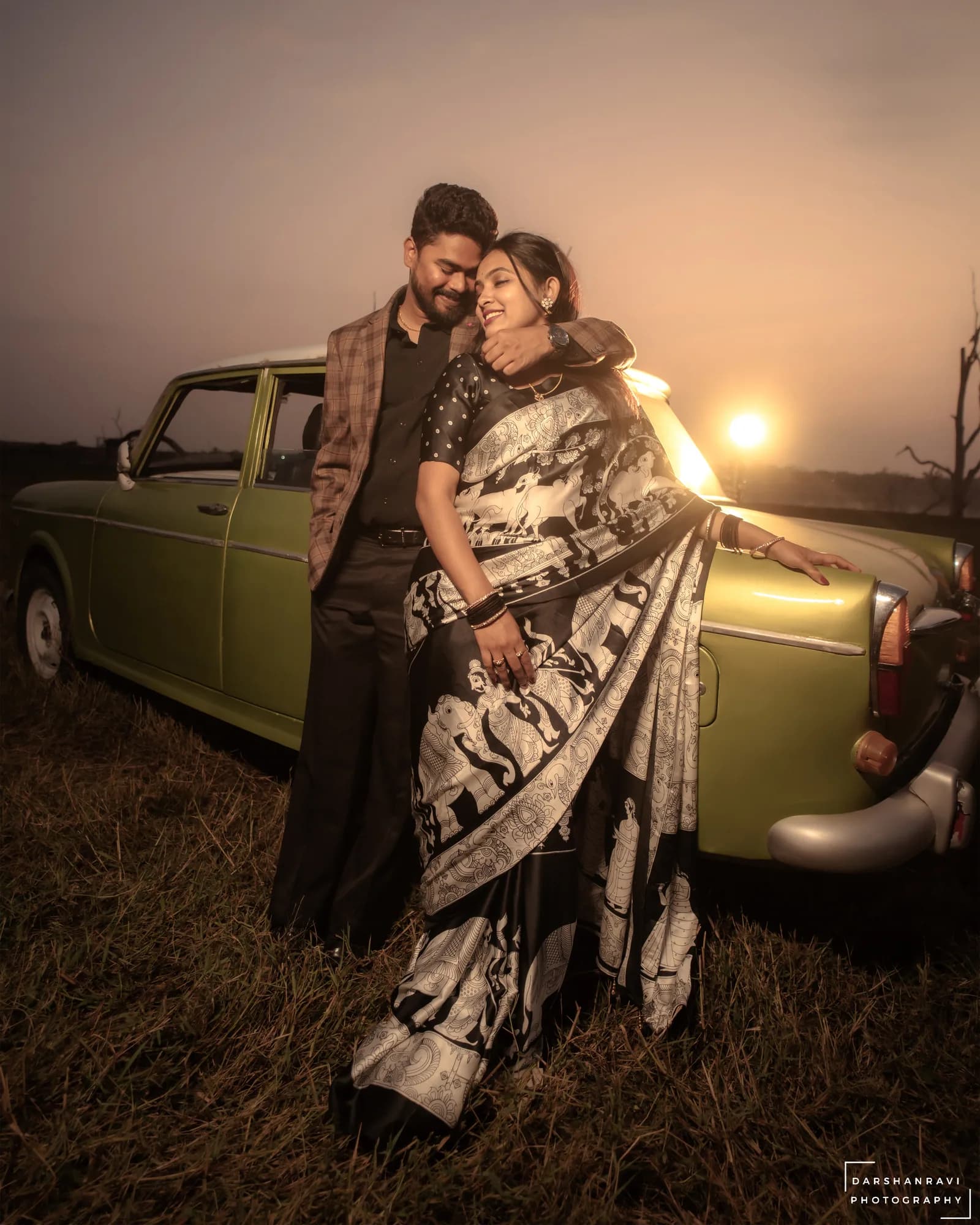 Dhanush & Divya — photographed by Darshan Ravi Photography