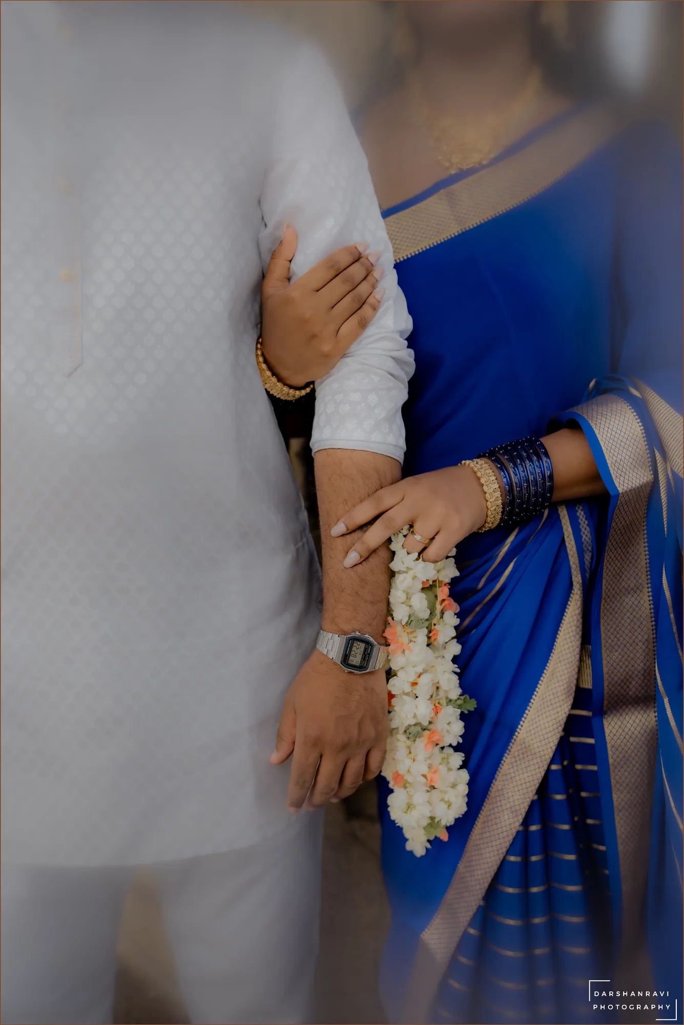 Kavya & Niranjan — photographed by Darshan Ravi Photography