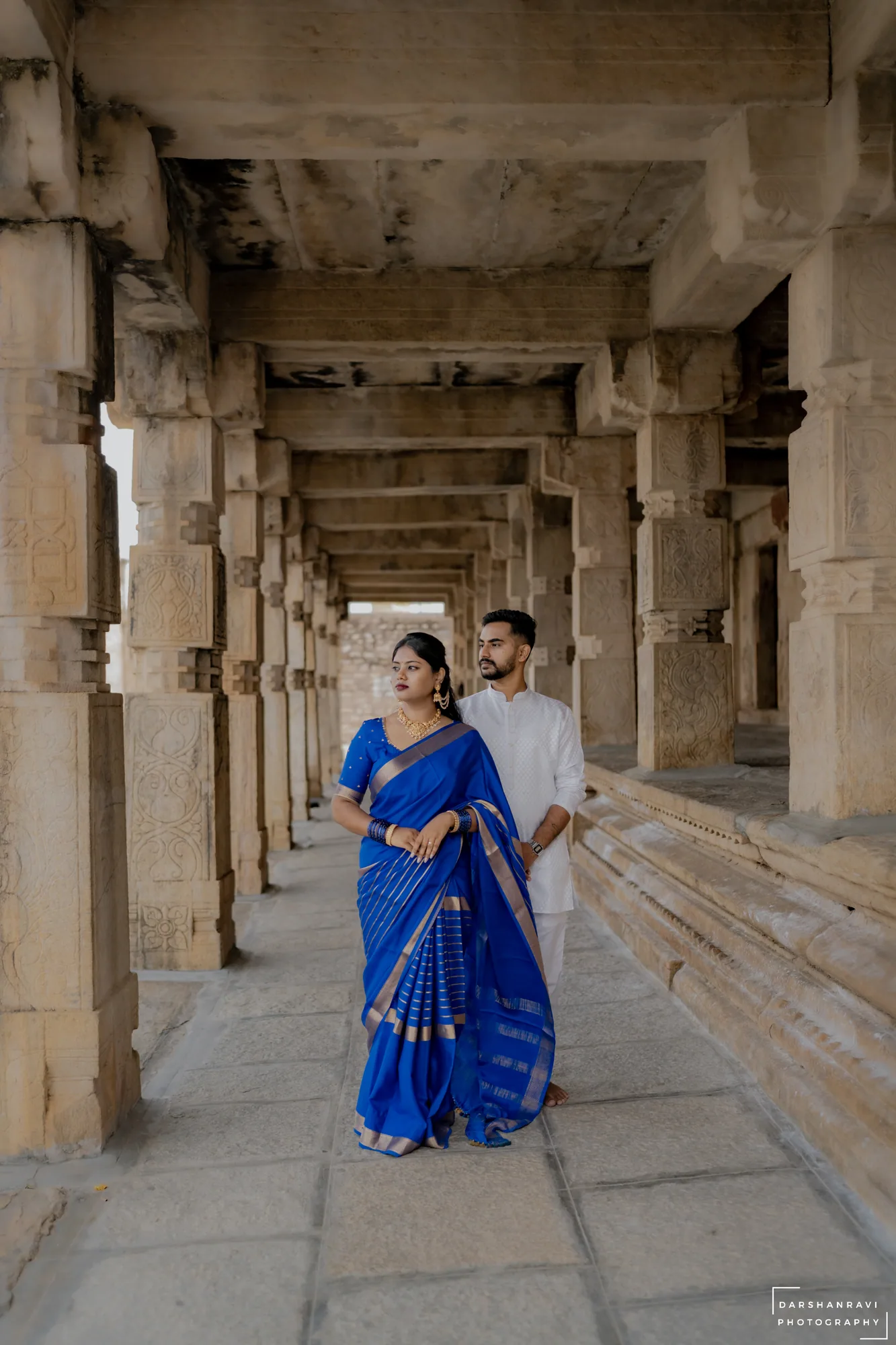 Kavya & Niranjan — photographed by Darshan Ravi Photography