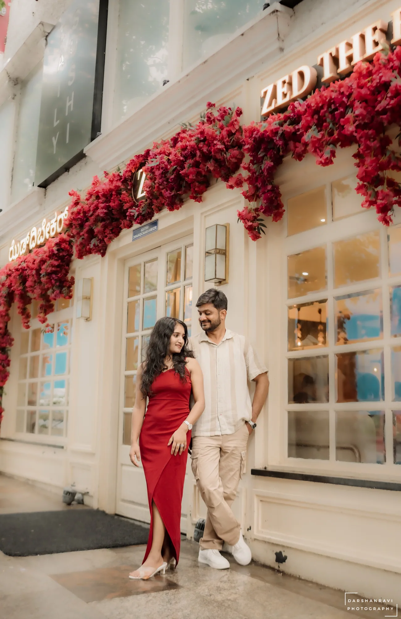 Punith & Tejaswini — photographed by Darshan Ravi Photography