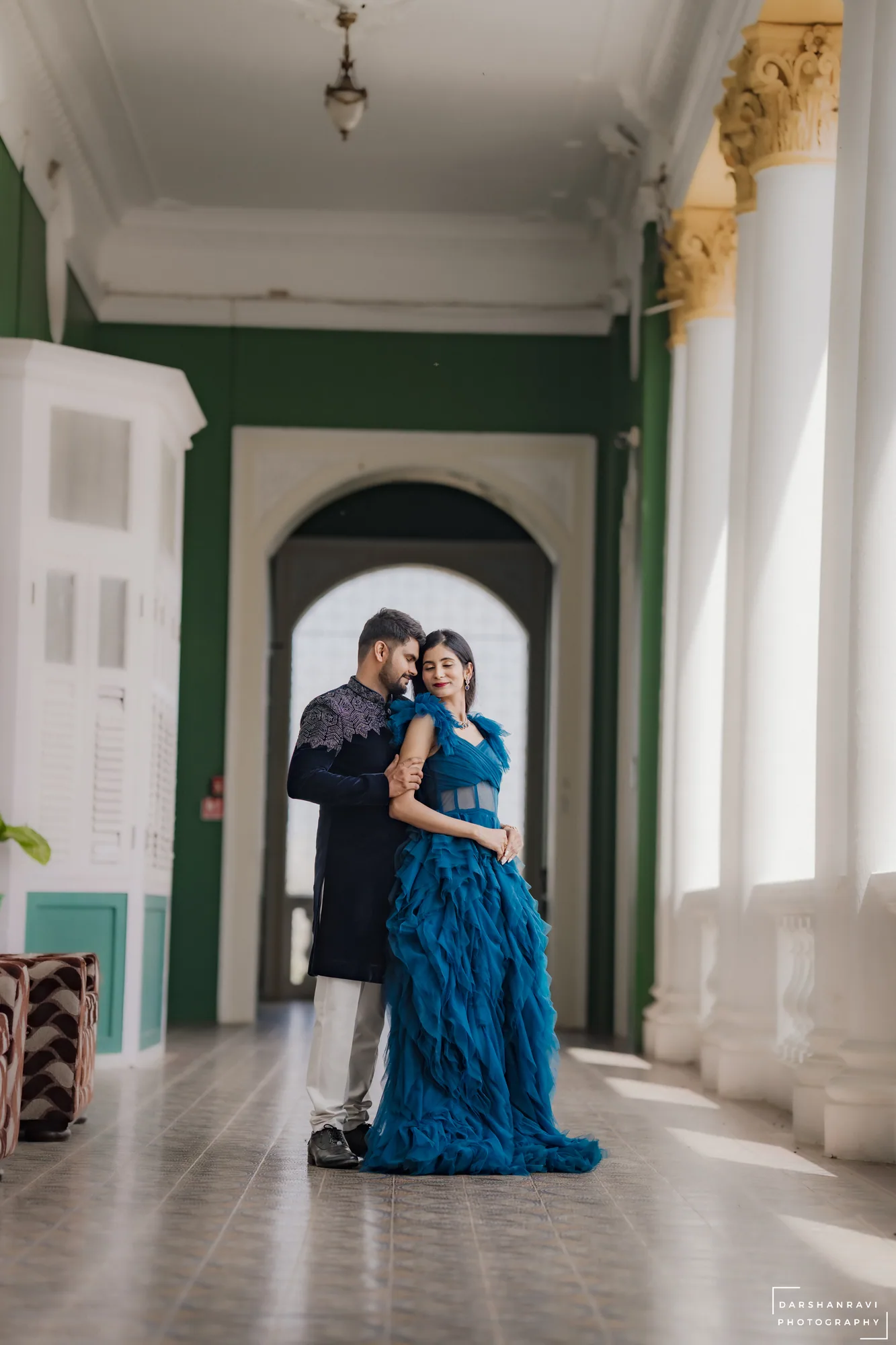 Snehaja & Gowtham — photographed by Darshan Ravi Photography