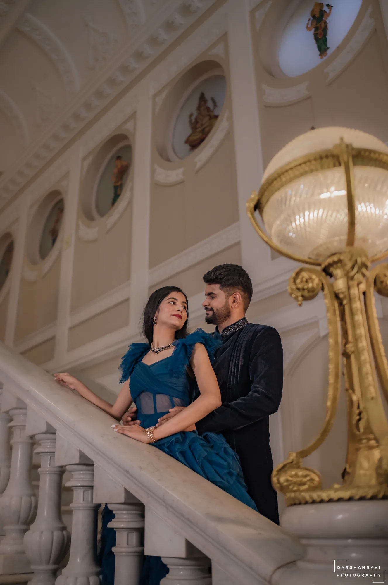 Snehaja & Gowtham — photographed by Darshan Ravi Photography