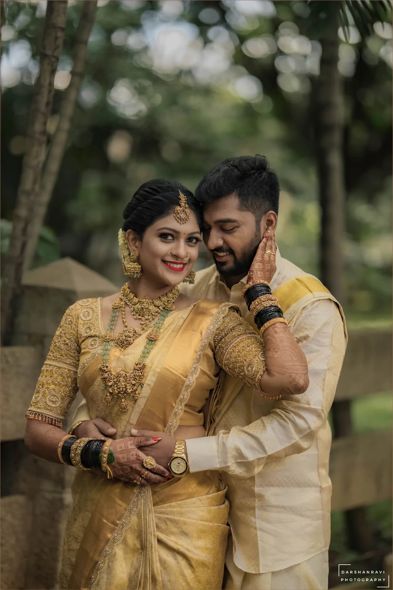 Aishwarya & Gnanesh — Muhurtham, photographed by Darshan Ravi Photography