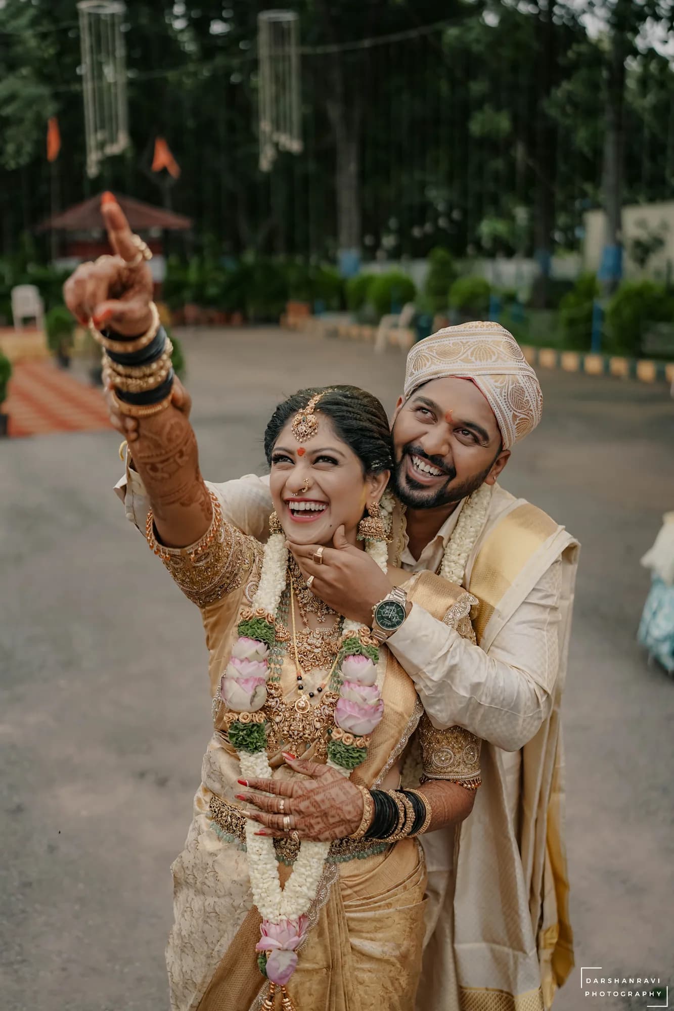 Aishwarya & Gnanesh — Muhurtham, photographed by Darshan Ravi Photography
