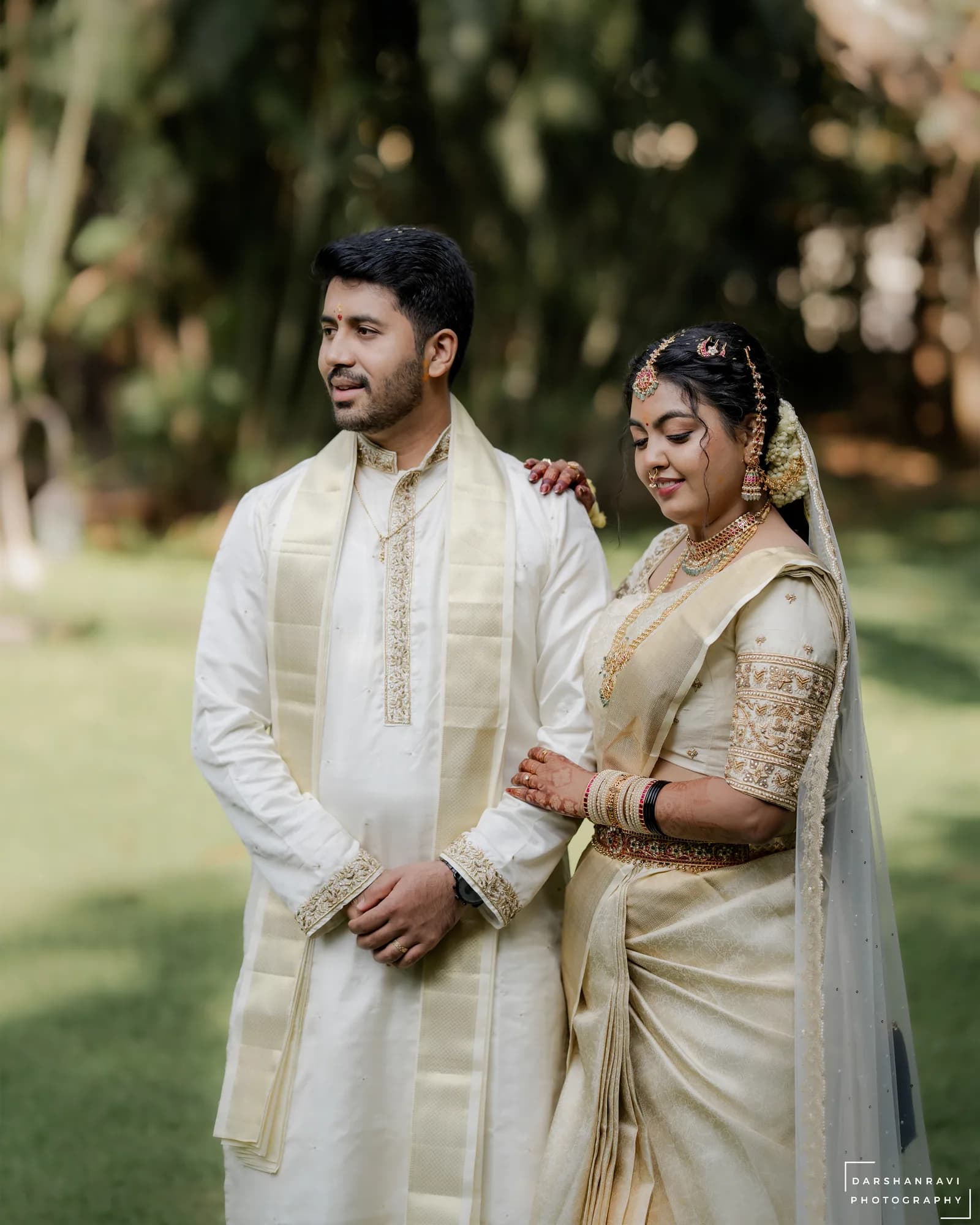 Chandan & Pragna — Muhurtham, photographed by Darshan Ravi Photography