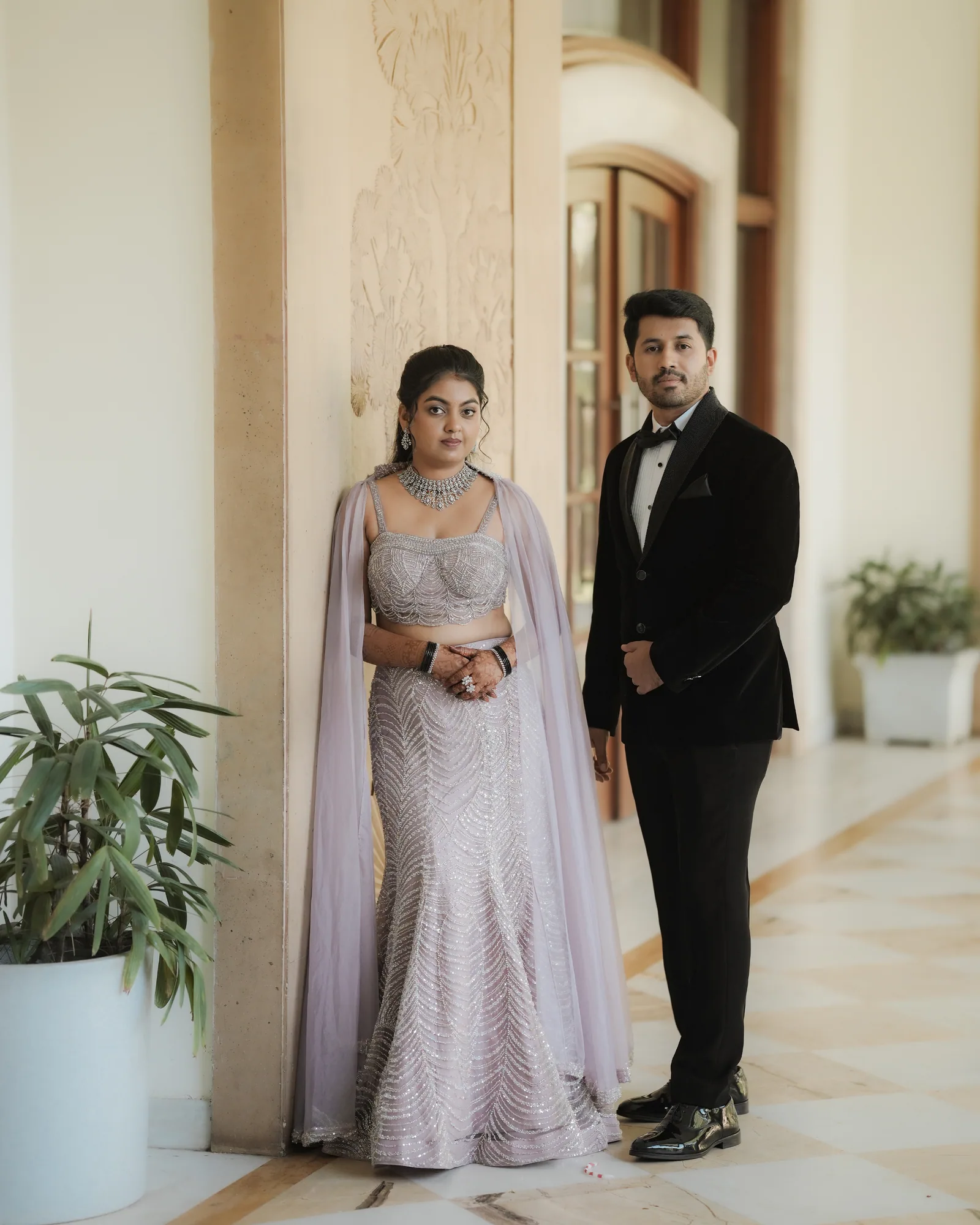 Chandan & Pragna — Reception, photographed by Darshan Ravi Photography