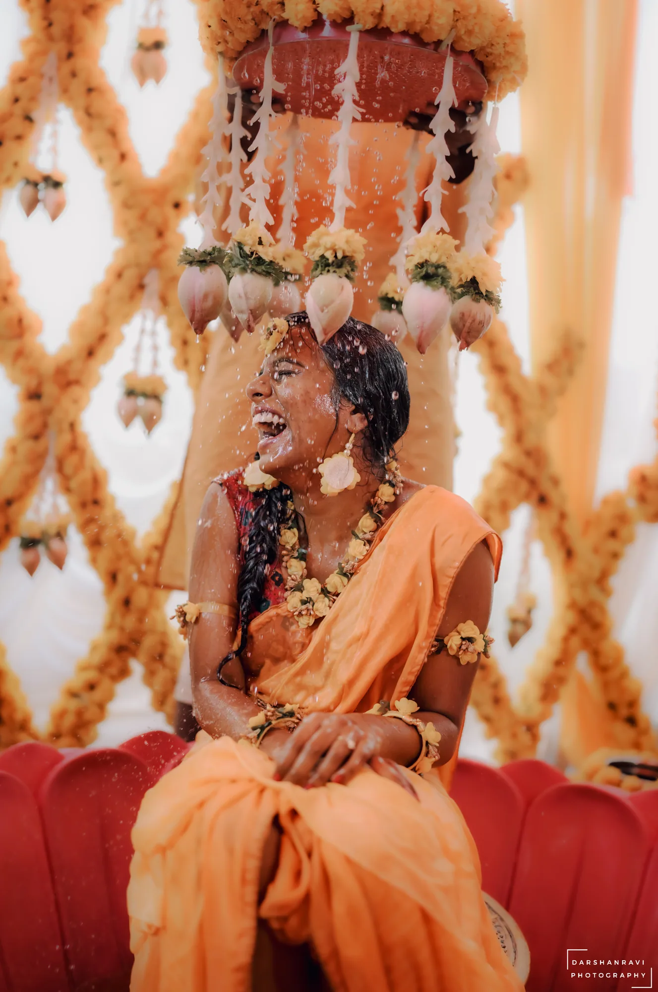 Gouthami & Akarsh — Haldi, photographed by Darshan Ravi Photography