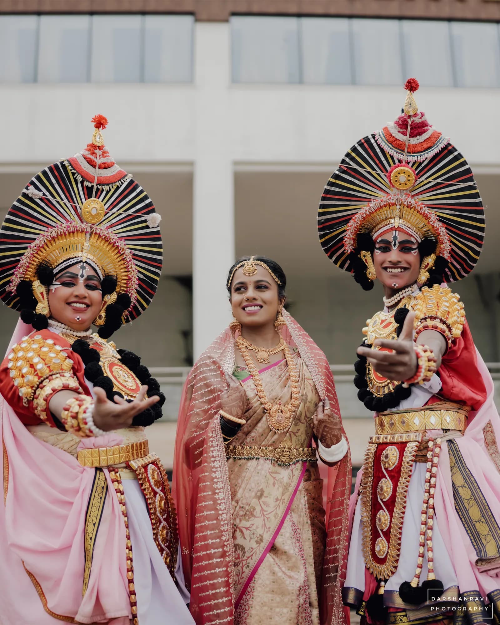 Gouthami & Akarsh — Muhurtham, photographed by Darshan Ravi Photography