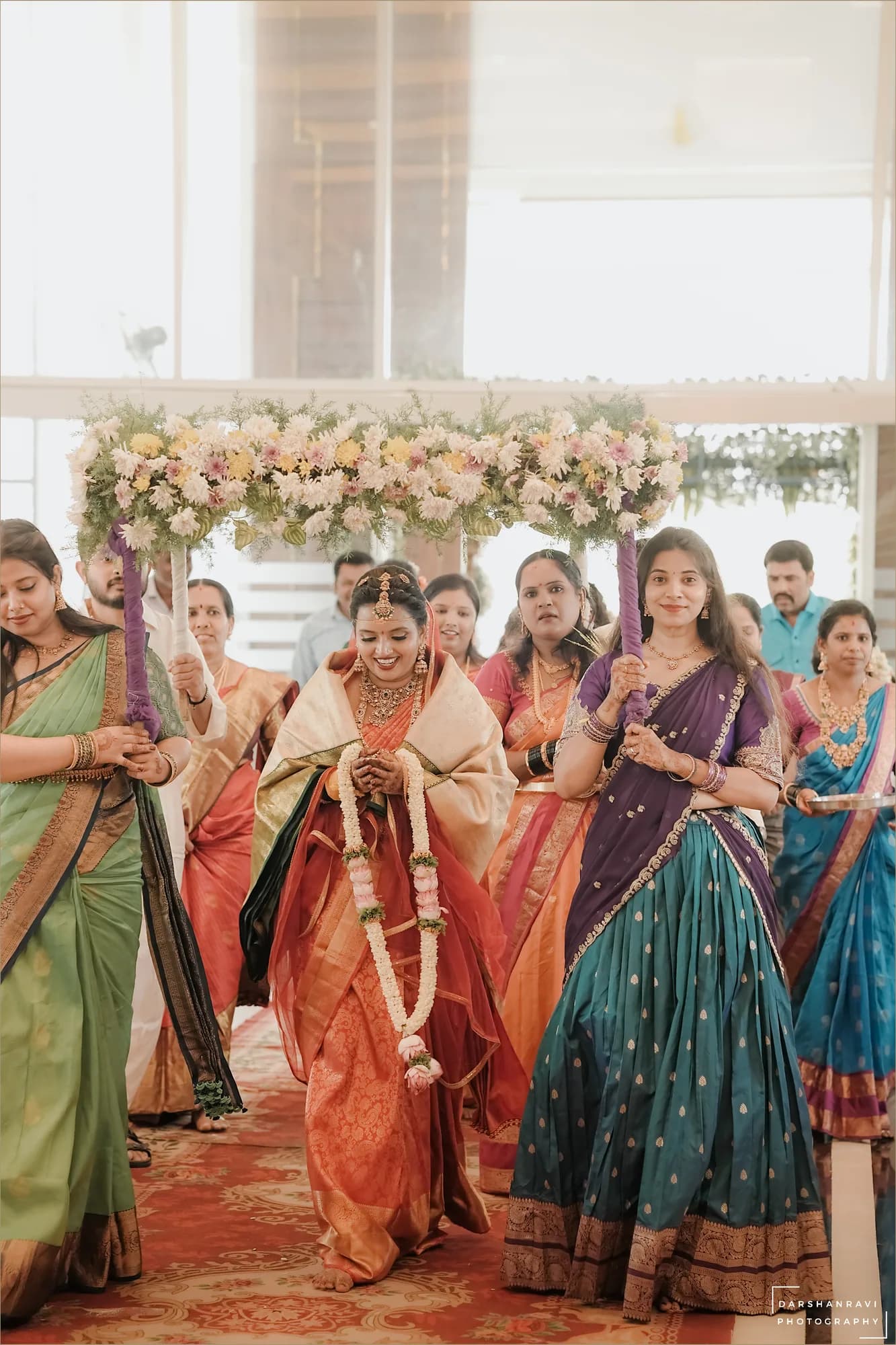 Jagan & Sushmitha — Muhurtham, photographed by Darshan Ravi Photography