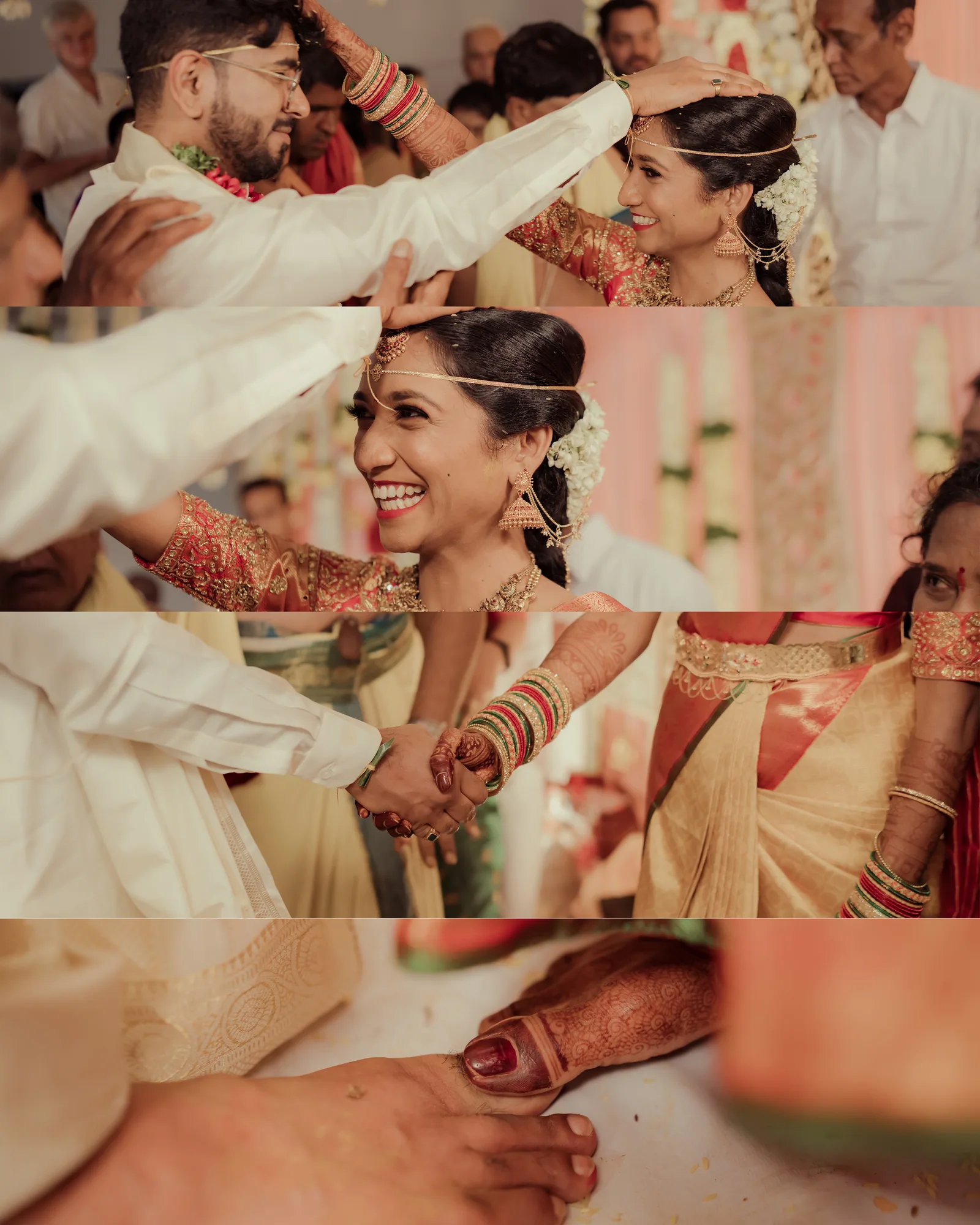 Manisha & Pronoy — Muhurtham, photographed by Darshan Ravi Photography