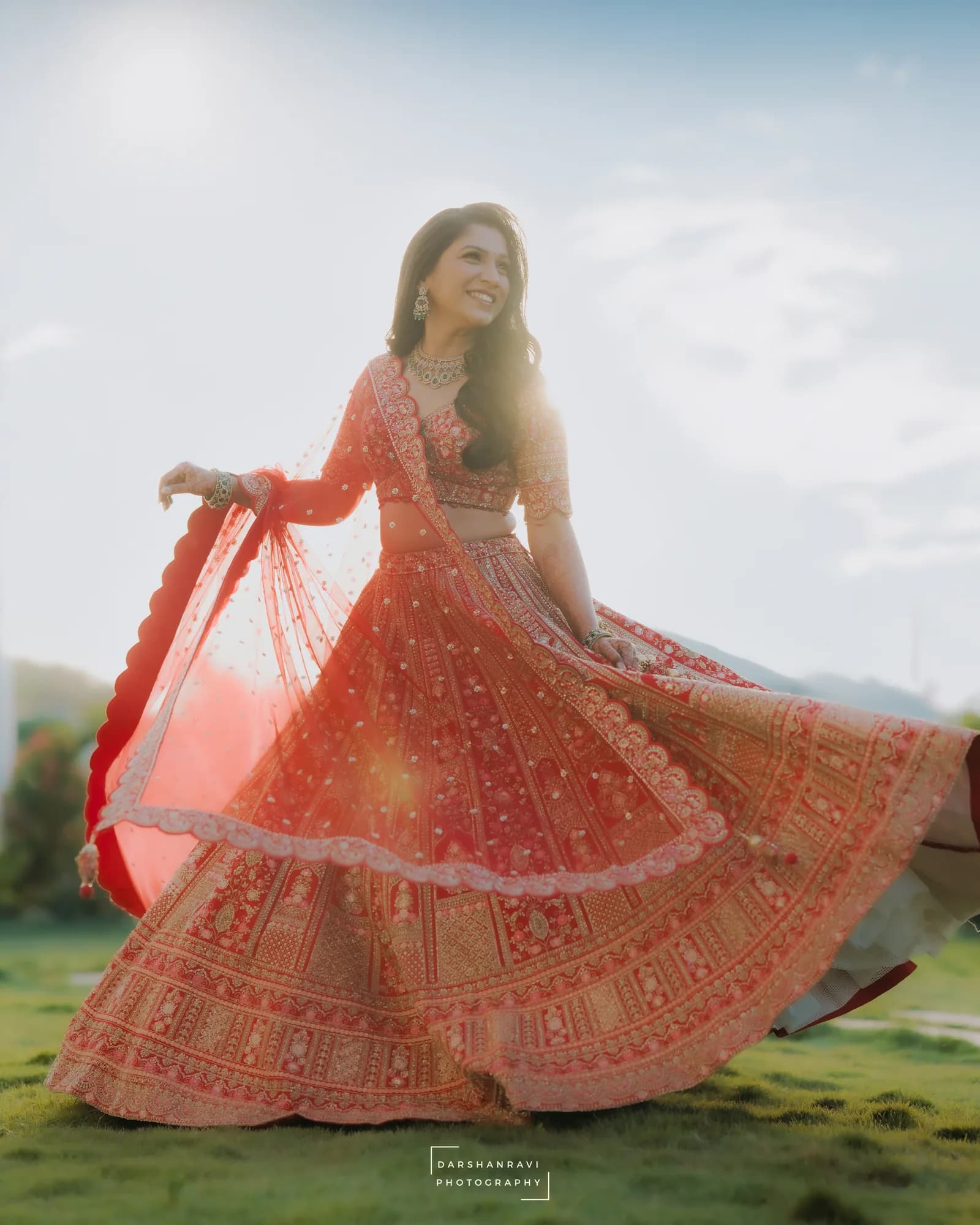 Prakruthi & Rakshith — Reception, photographed by Darshan Ravi Photography