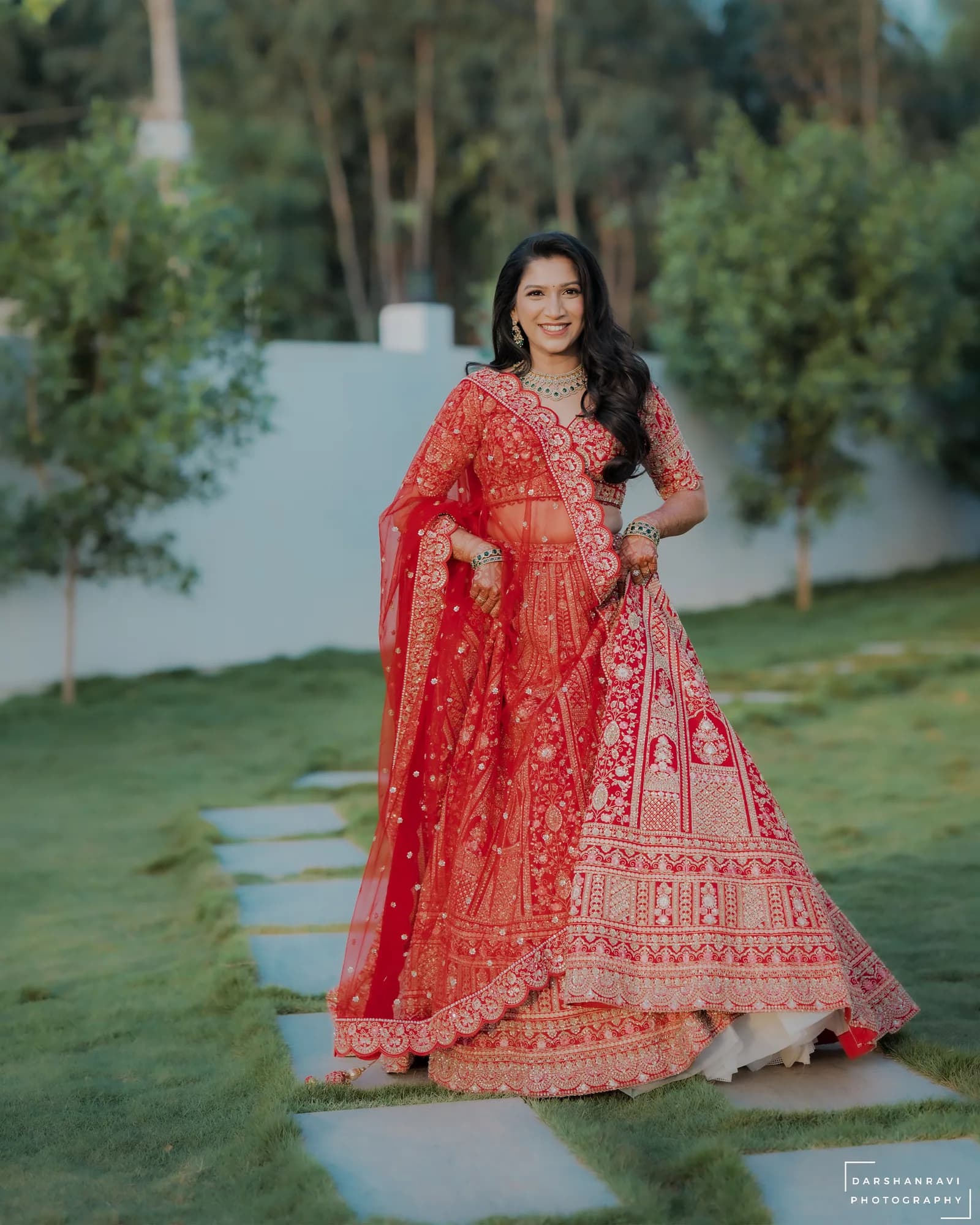 Prakruthi & Rakshith — Reception, photographed by Darshan Ravi Photography