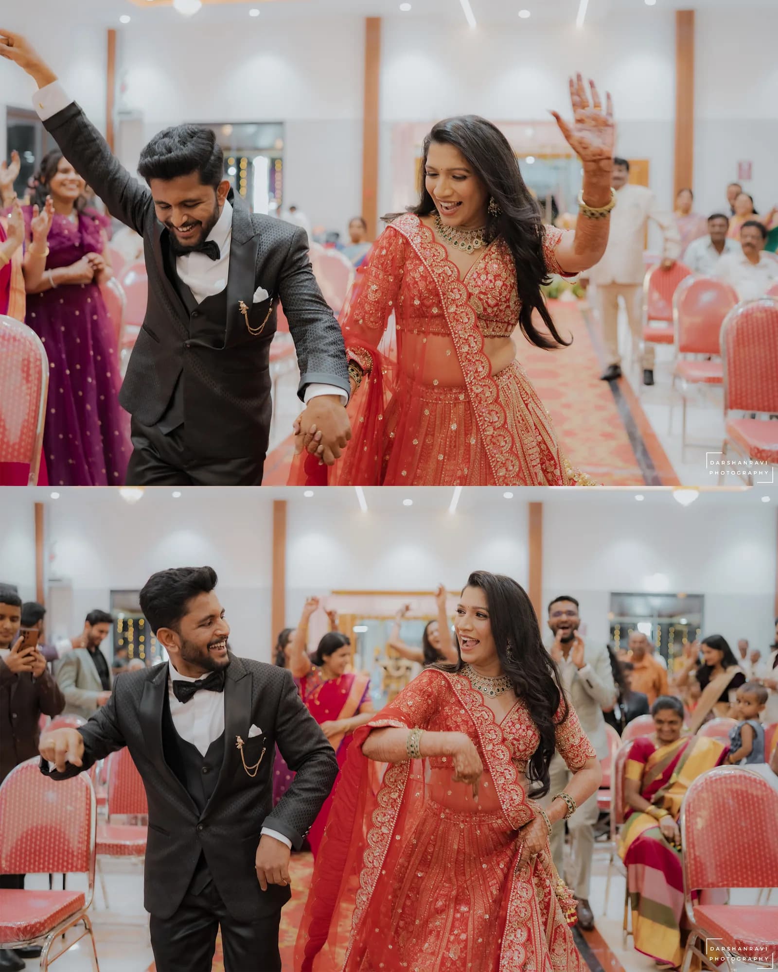 Prakruthi & Rakshith — Reception, photographed by Darshan Ravi Photography
