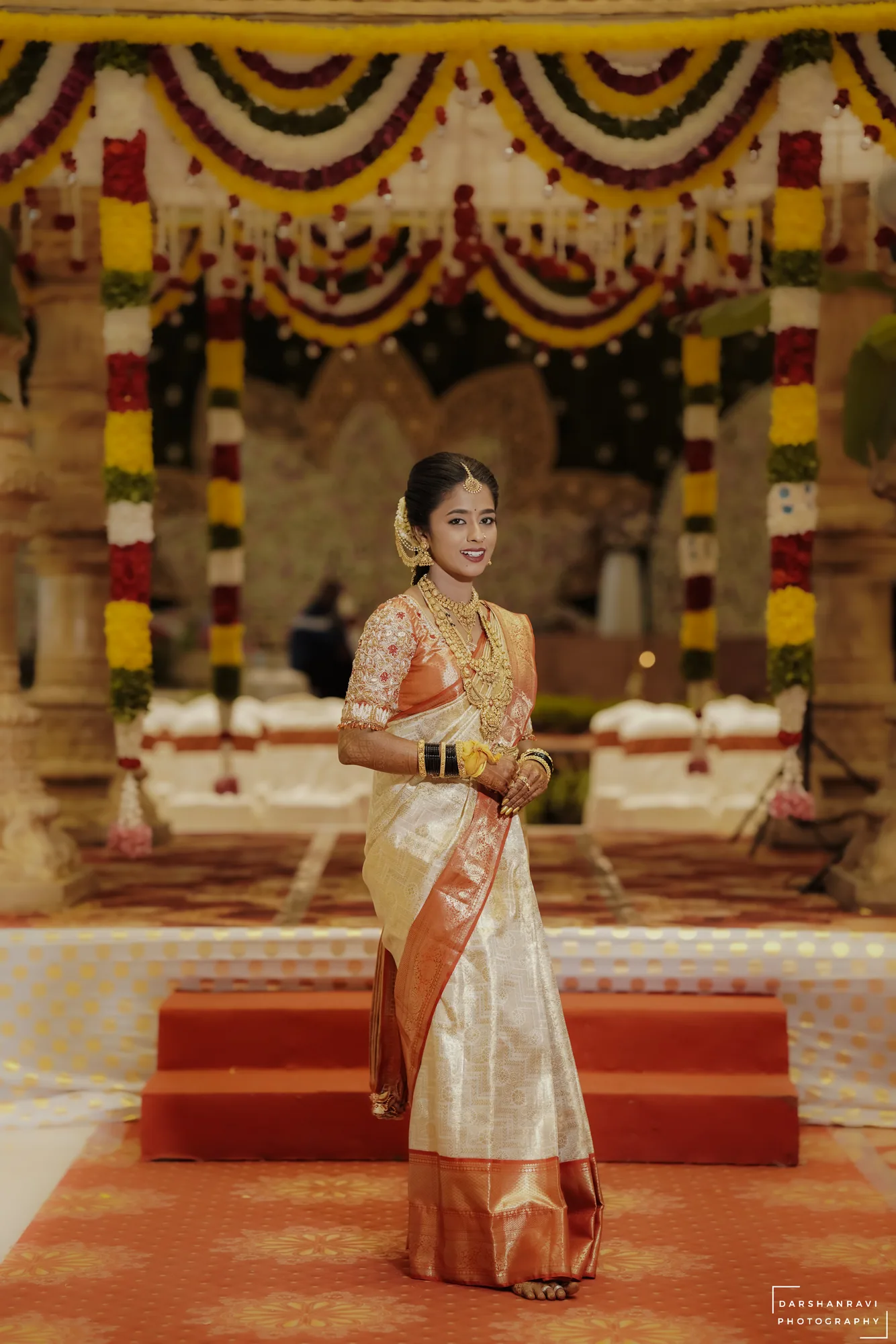 Prateeksha & Vinod — Muhurtham, photographed by Darshan Ravi Photography
