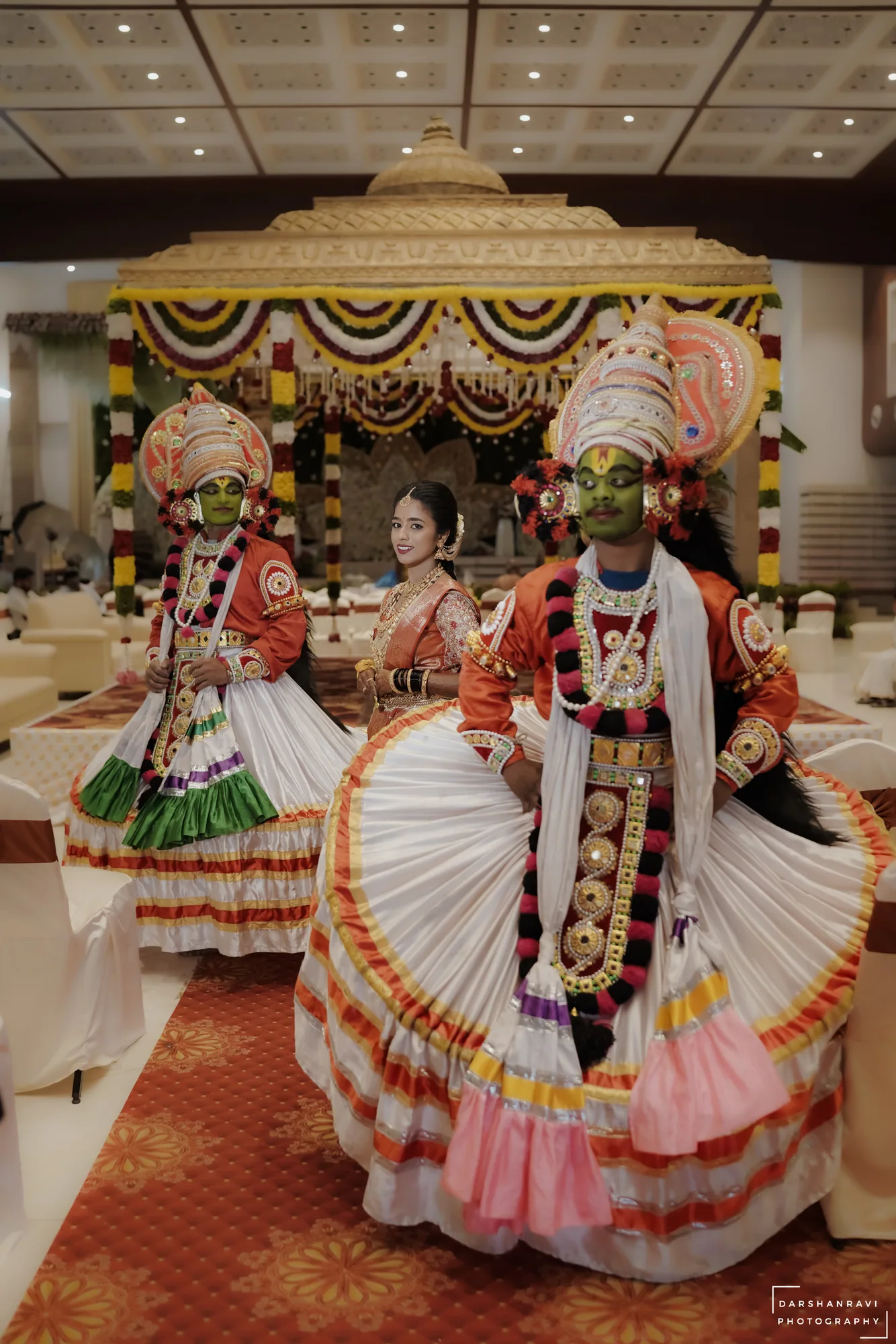 Prateeksha & Vinod — Muhurtham, photographed by Darshan Ravi Photography