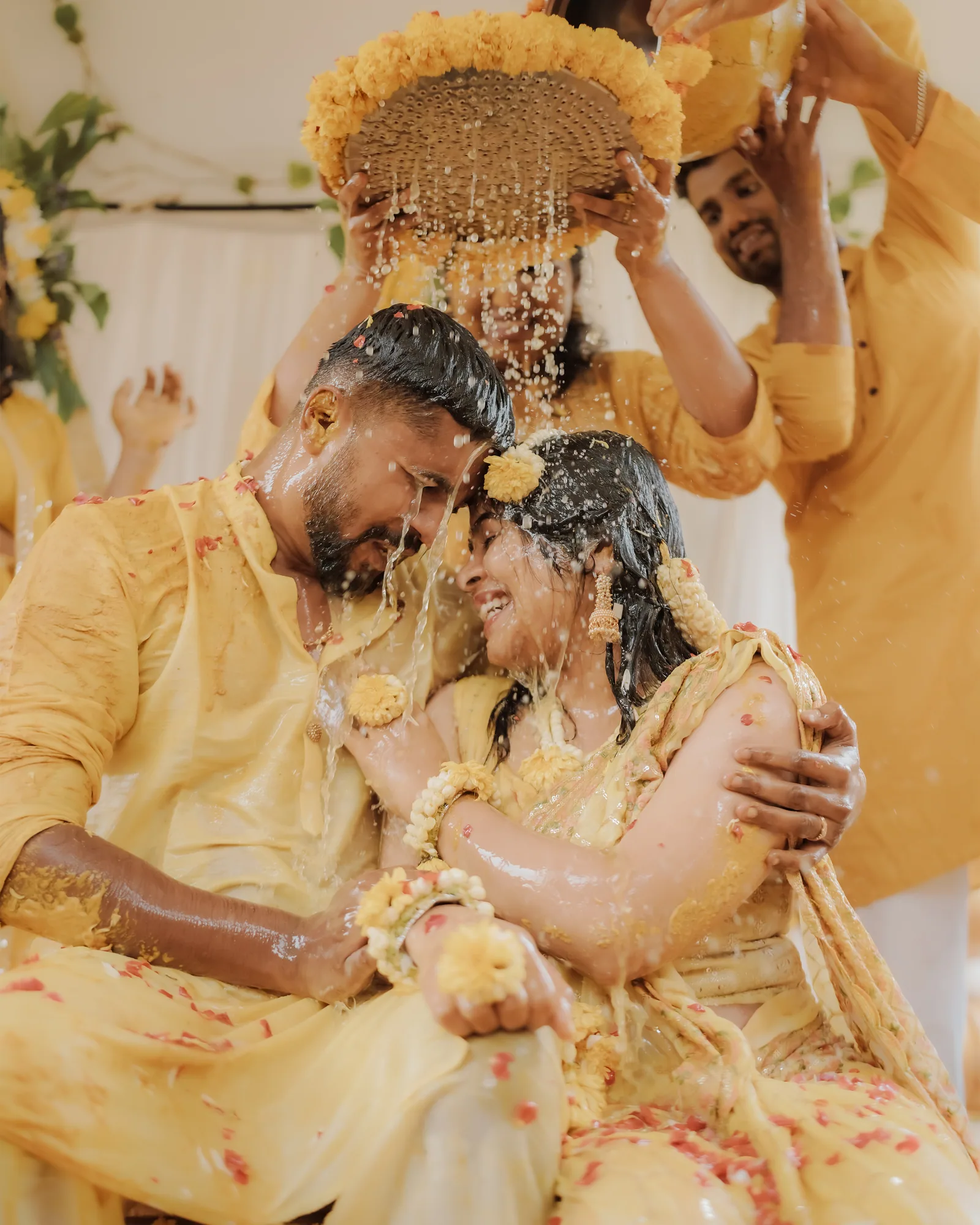 Rakshith & Manasa — Haldi, photographed by Darshan Ravi Photography