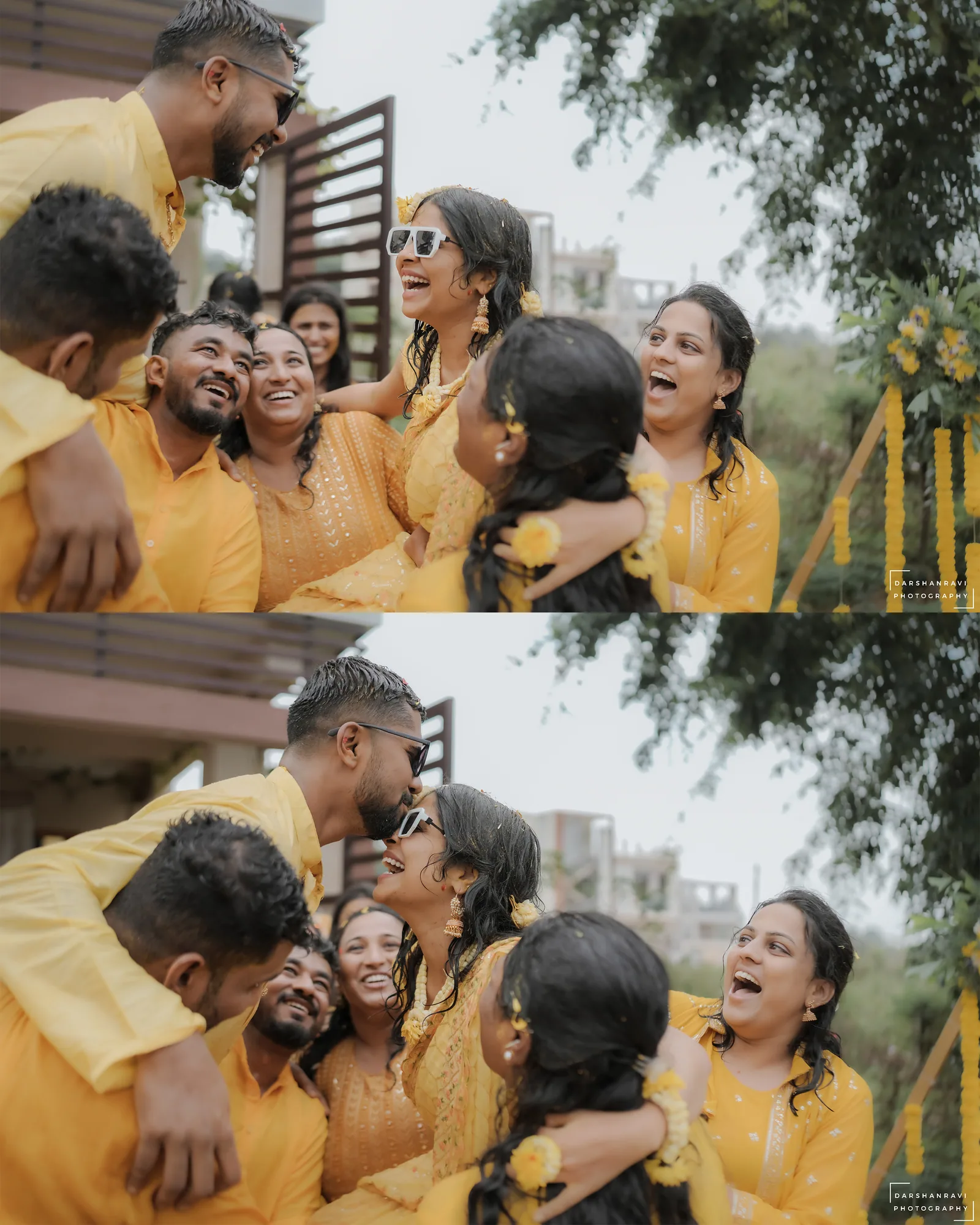 Rakshith & Manasa — Haldi, photographed by Darshan Ravi Photography