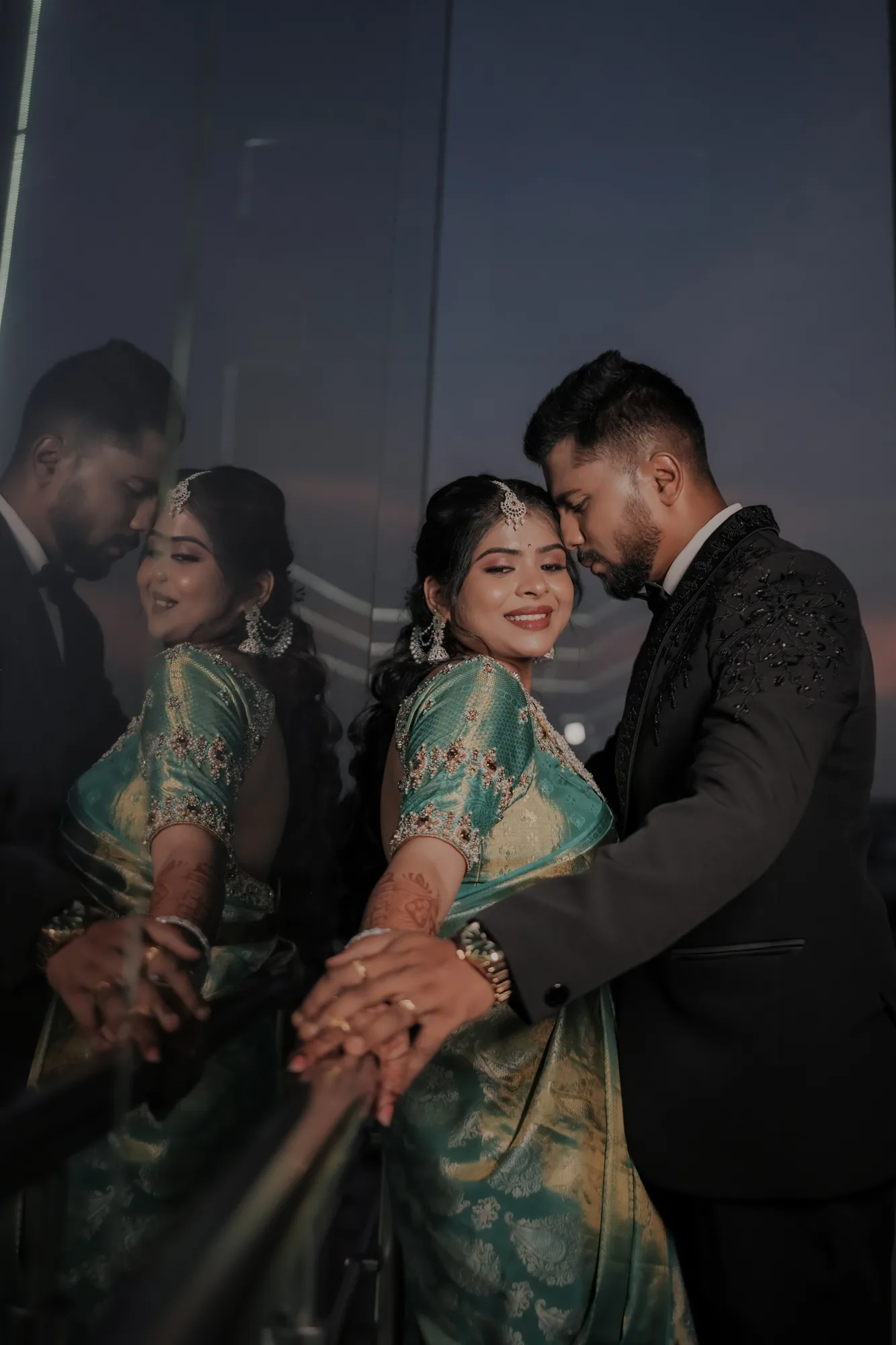Rakshith & Manasa — Reception, photographed by Darshan Ravi Photography