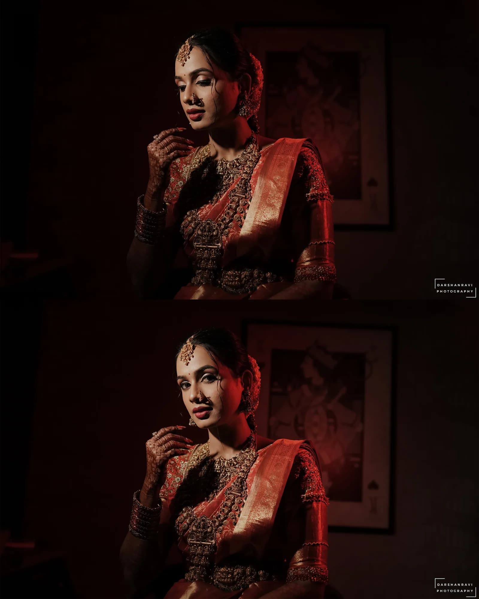 Rakshith & Shrutha — Muhurtham, photographed by Darshan Ravi Photography
