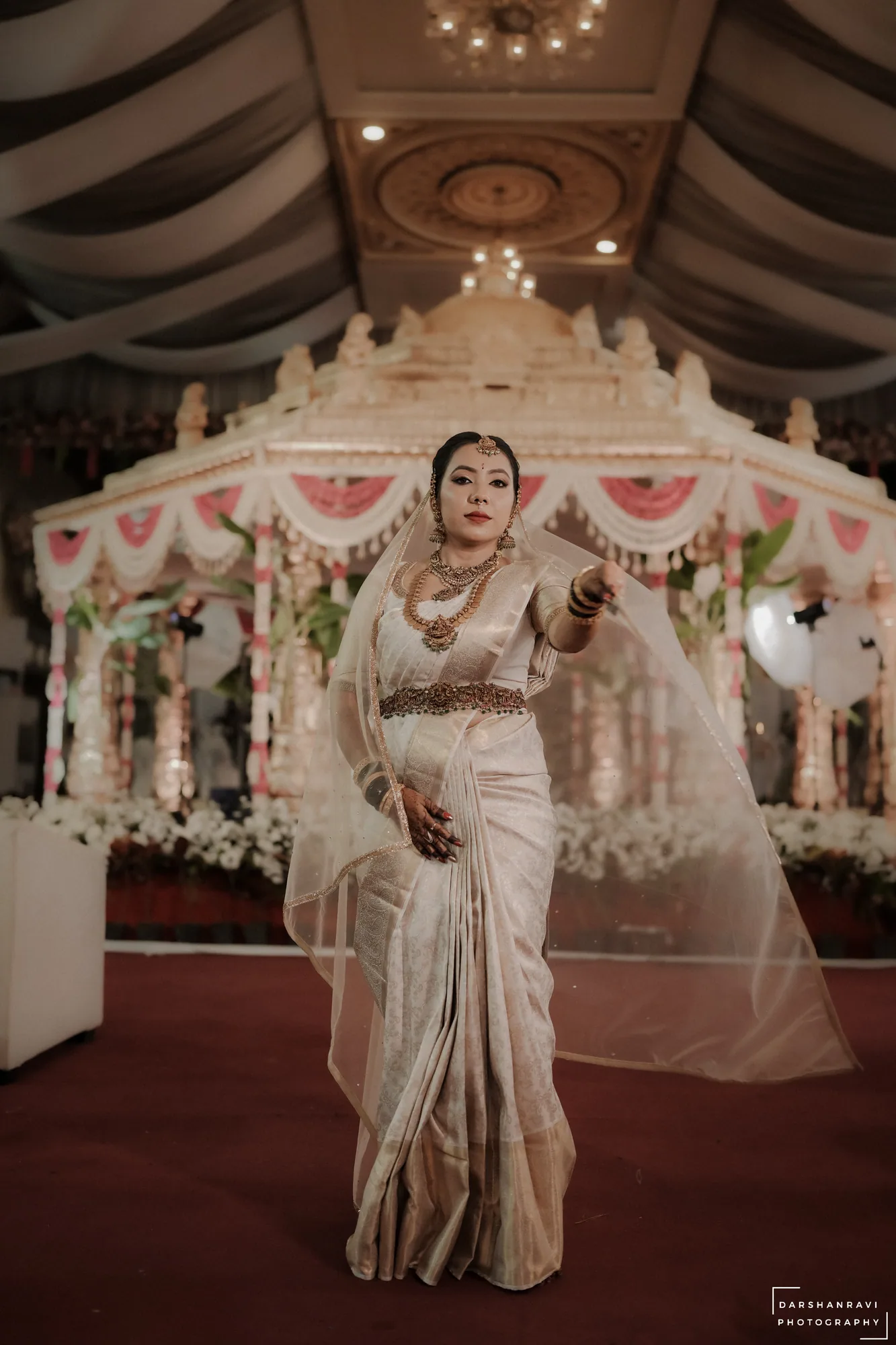 Rakshitha & Kiran — Muhurtham, photographed by Darshan Ravi Photography