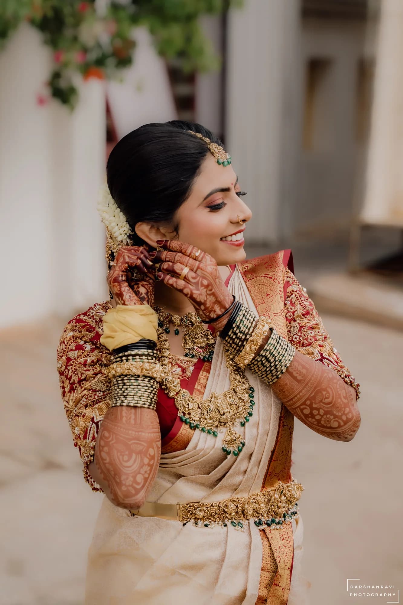Ramya & Shivasiddhu — Muhurtham, photographed by Darshan Ravi Photography